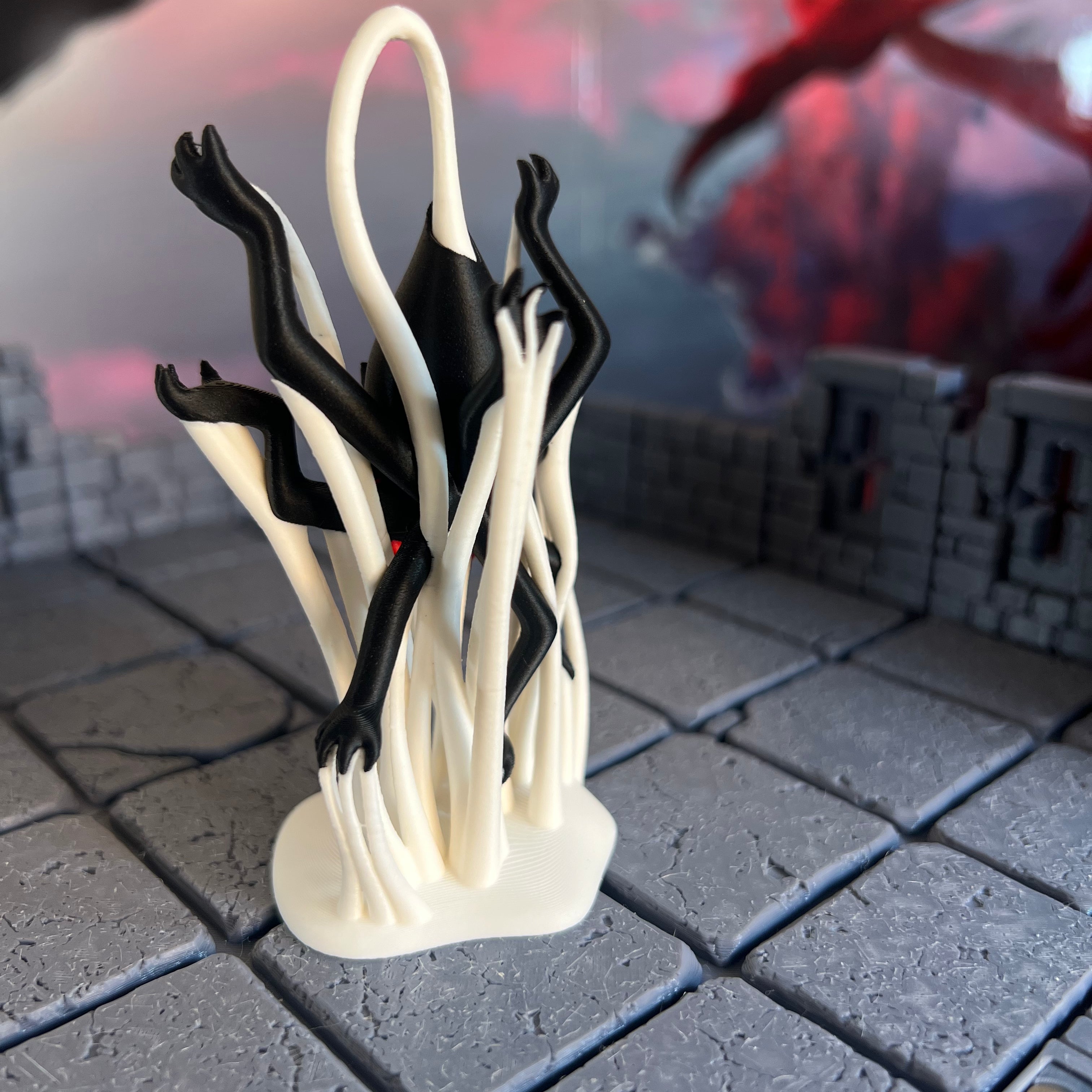Giant Spider Multicolour Table Ready Miniature Miniature for Dungeons and Dragons, Pathfinder or other TTRPGs