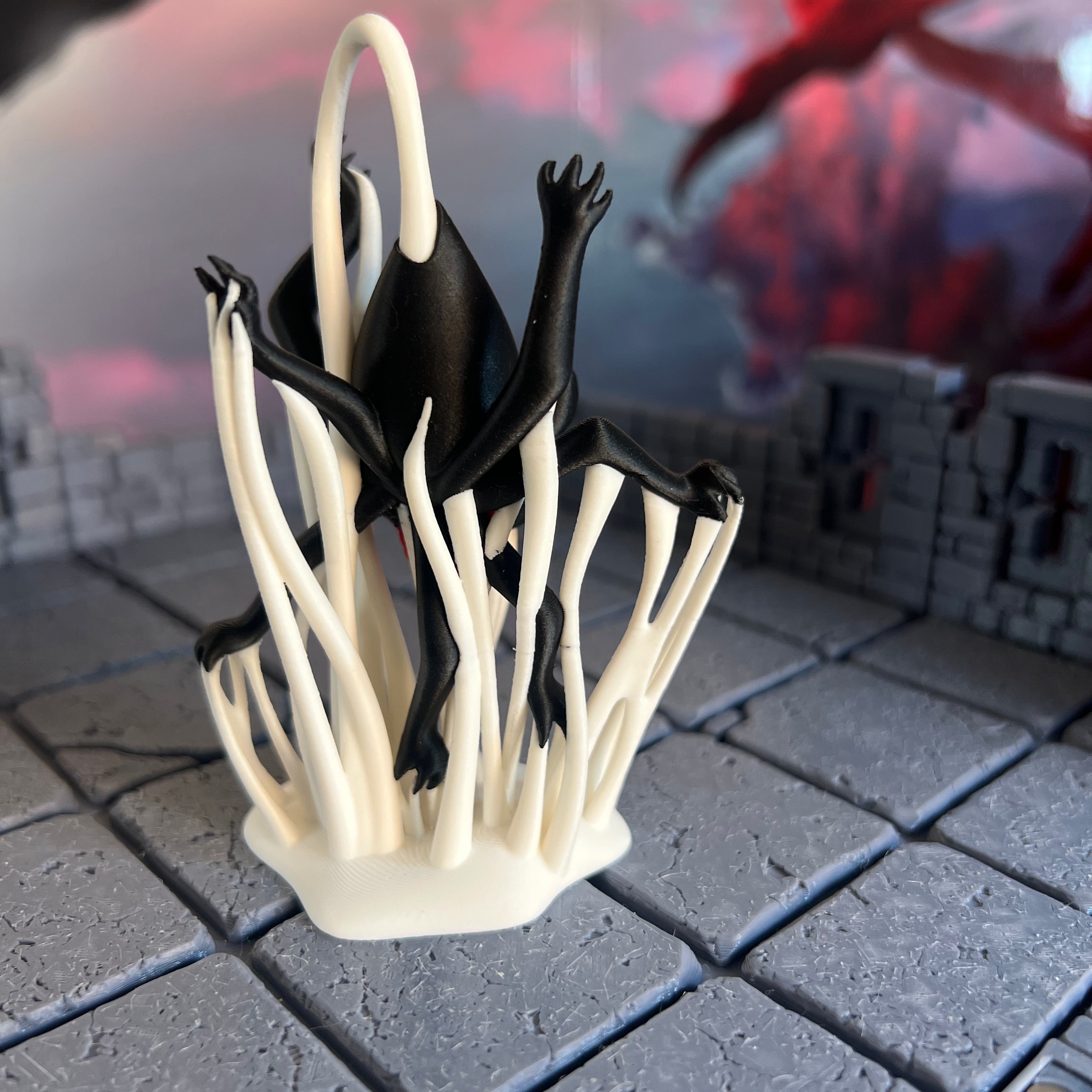 Giant Spider Multicolour Table Ready Miniature Miniature for Dungeons and Dragons, Pathfinder or other TTRPGs