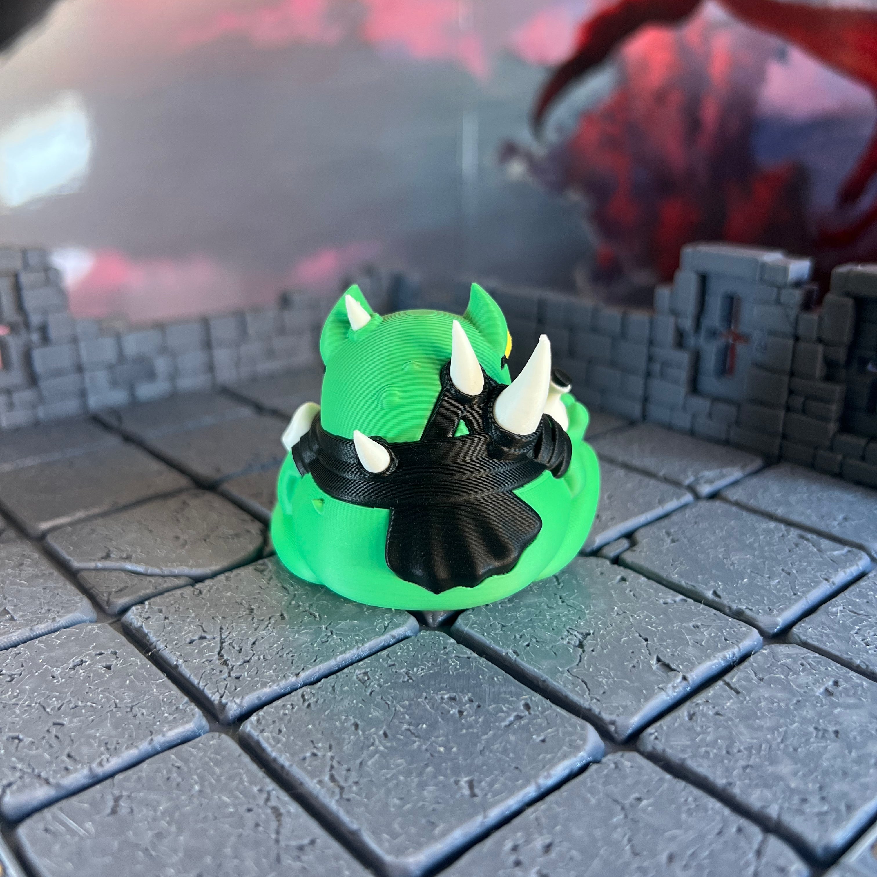 Giant Toad Kings Multicolour Table Ready Miniatures Miniature for Dungeons and Dragons, Pathfinder or other TTRPGs