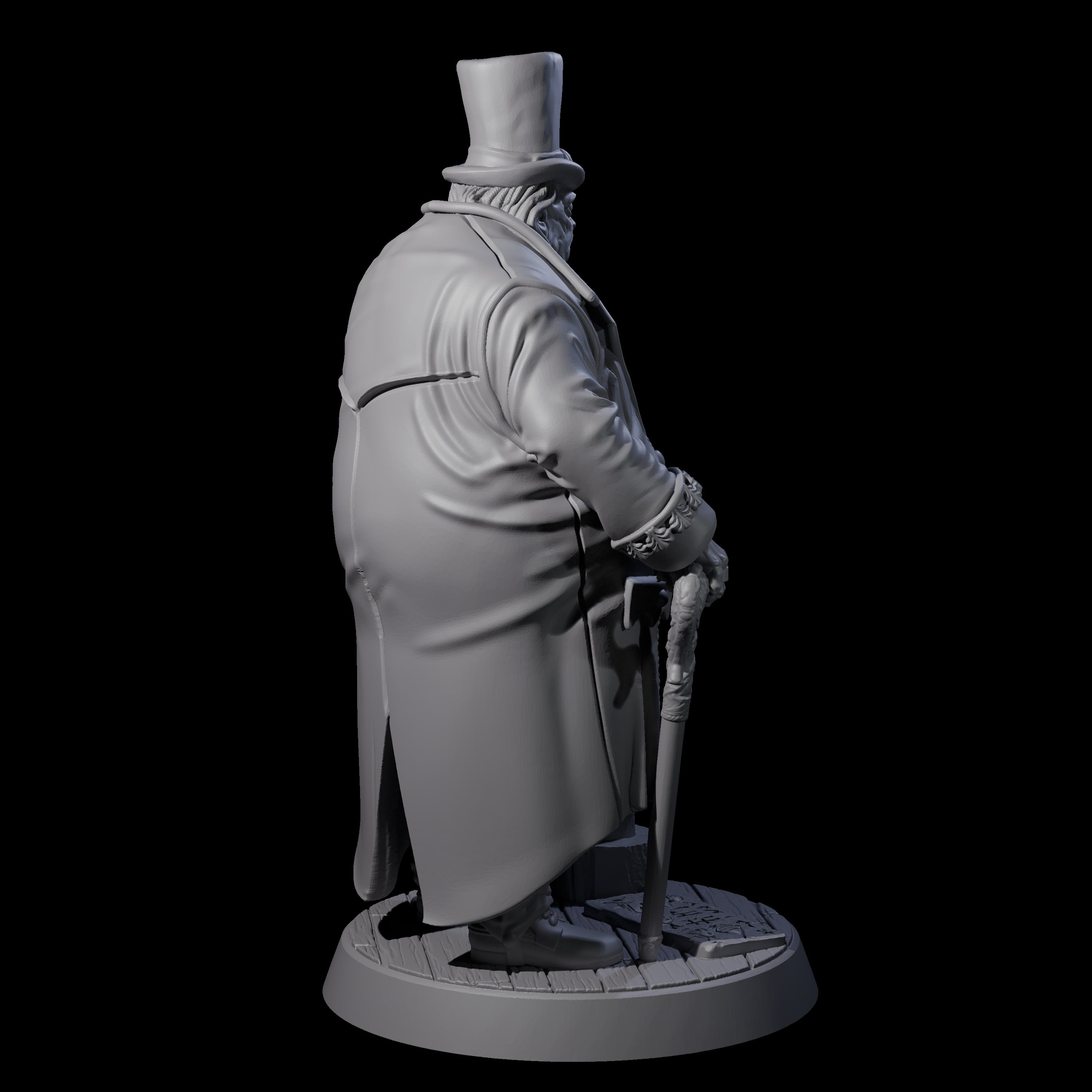 Girthy Human Cultist Miniature for Dungeons and Dragons, Pathfinder or other TTRPGs