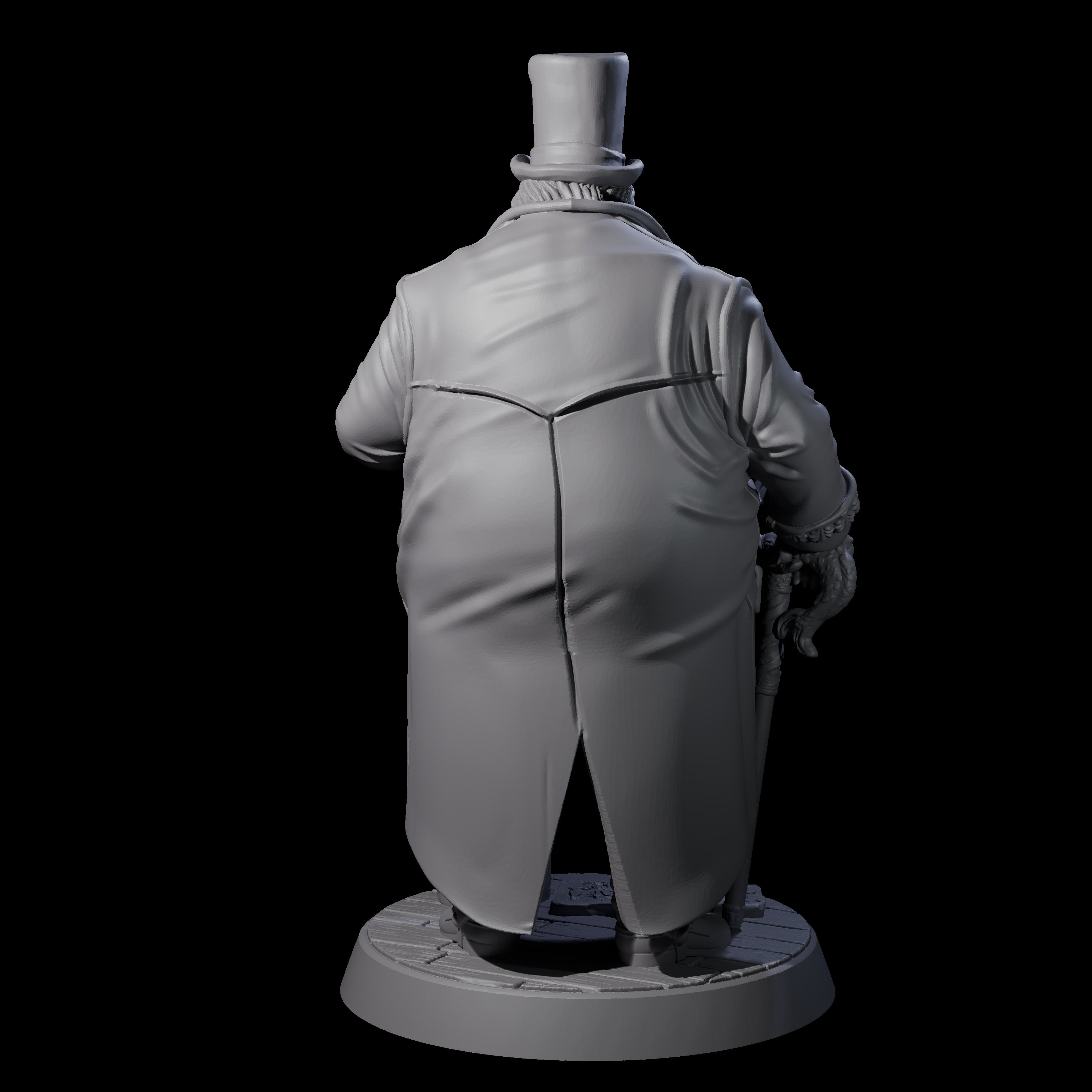 Girthy Human Cultist Miniature for Dungeons and Dragons, Pathfinder or other TTRPGs