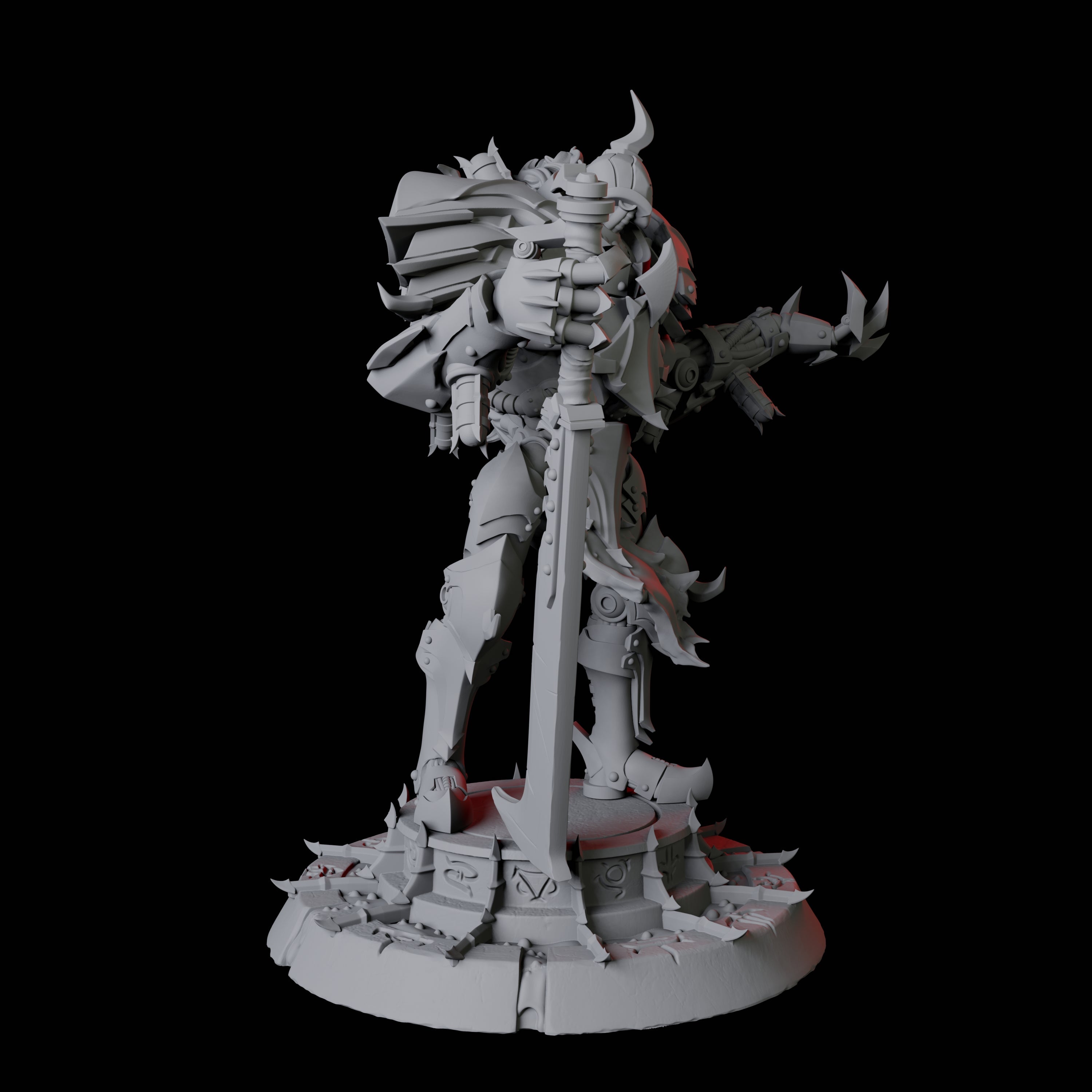 Gleaming Clockwork Soldier Miniature for Dungeons and Dragons, Pathfinder or other TTRPGs