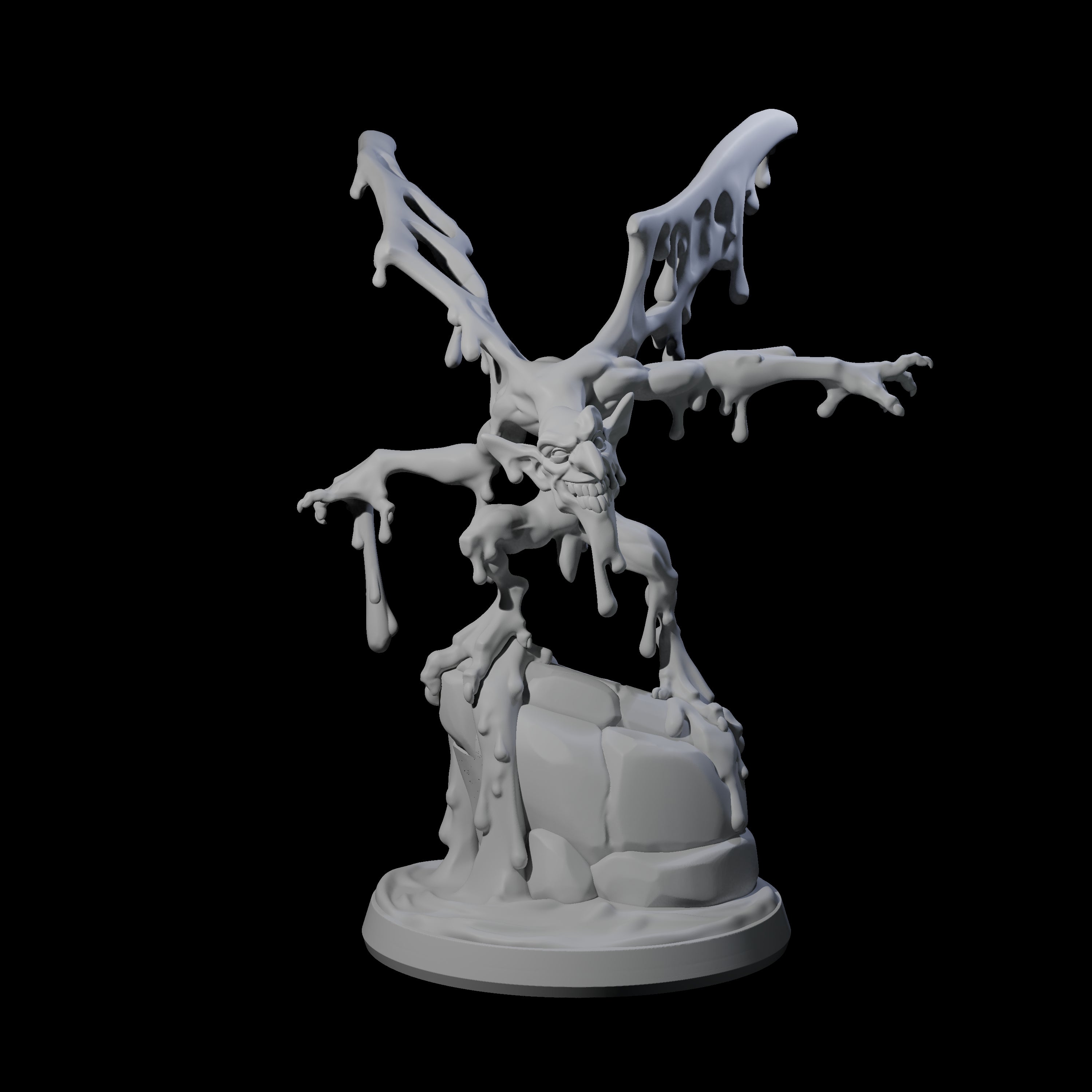 Gloopy Mud Mephit Miniature for Dungeons and Dragons, Pathfinder or other TTRPGs