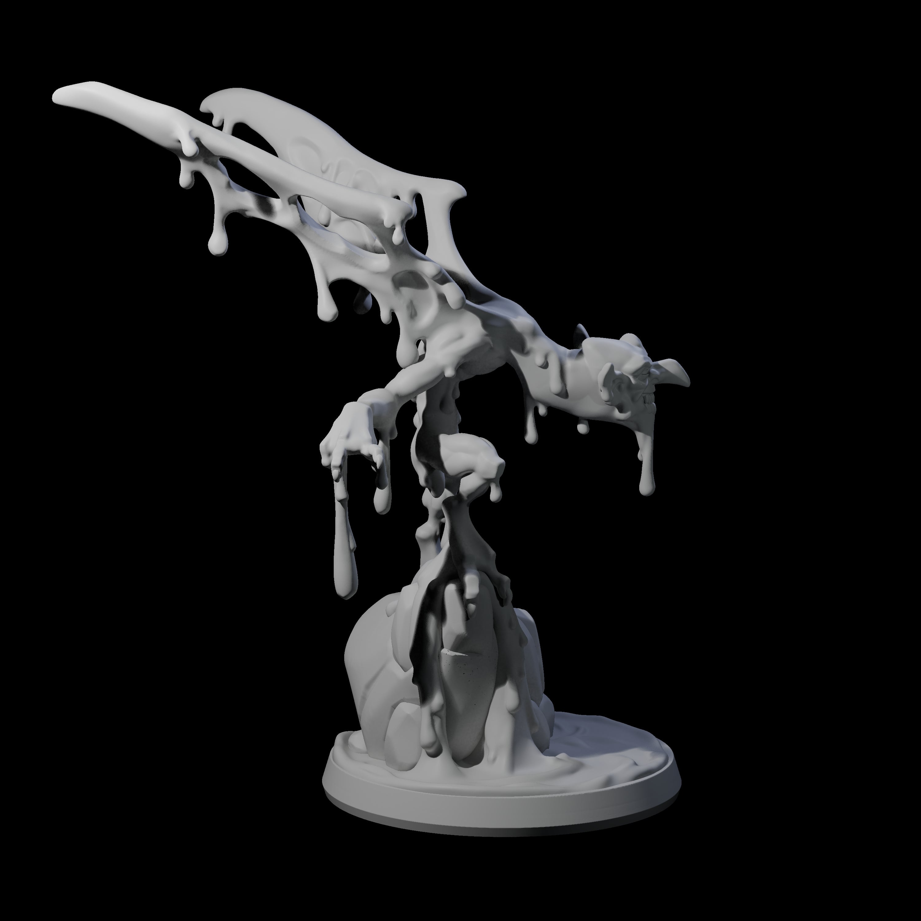 Gloopy Mud Mephit Miniature for Dungeons and Dragons, Pathfinder or other TTRPGs