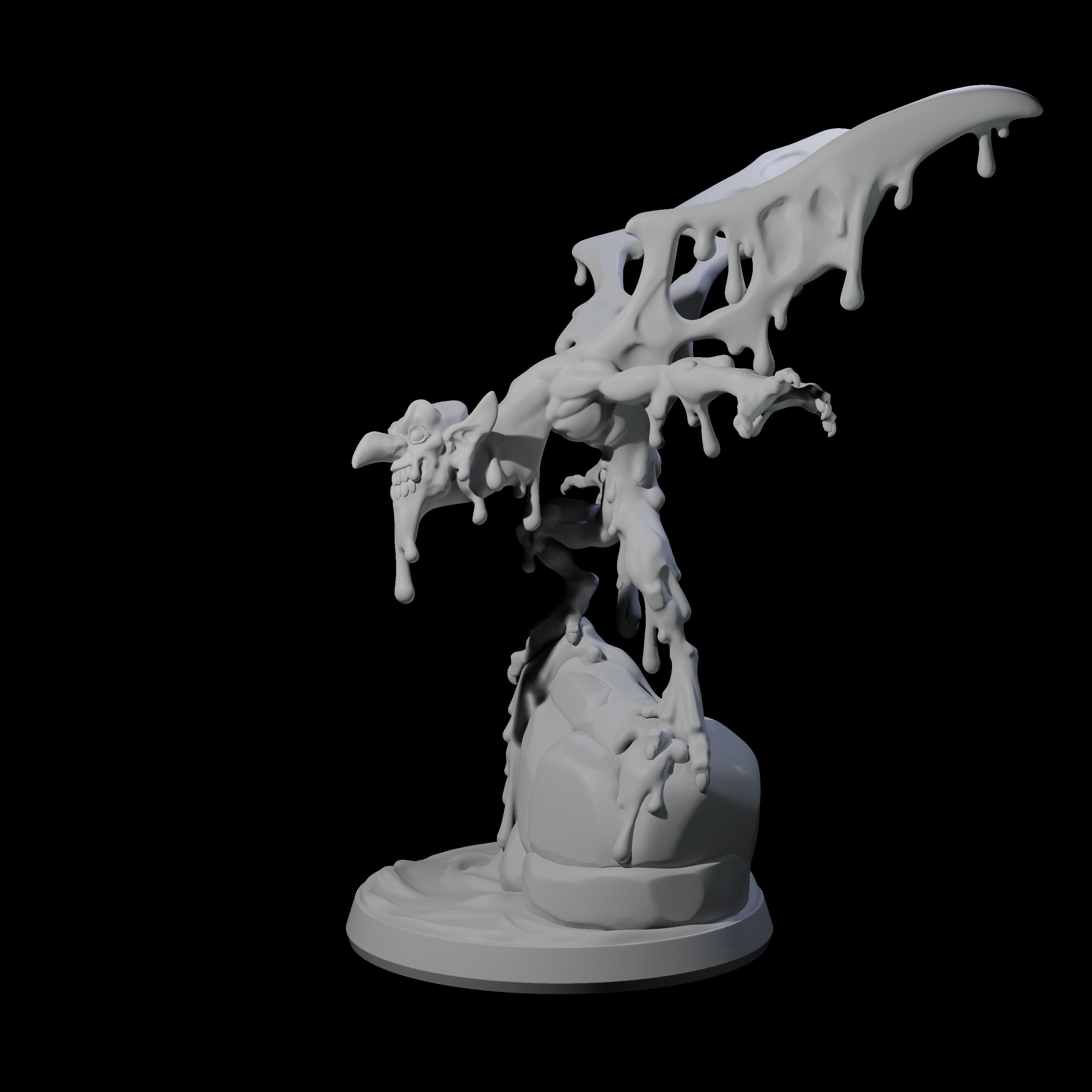 Gloopy Mud Mephit Miniature for Dungeons and Dragons, Pathfinder or other TTRPGs