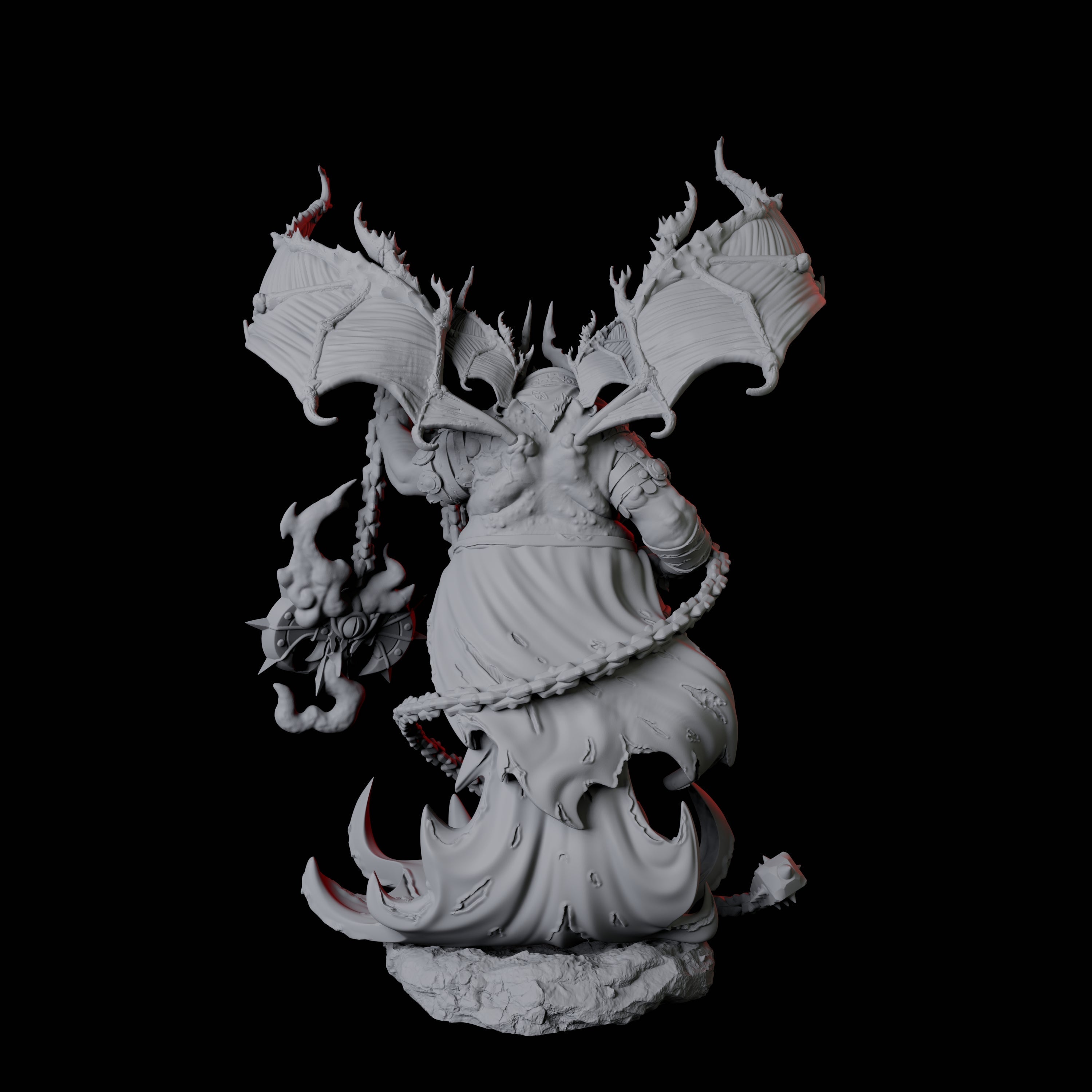 Gluttonous Dretch Miniature for Dungeons and Dragons, Pathfinder or other TTRPGs