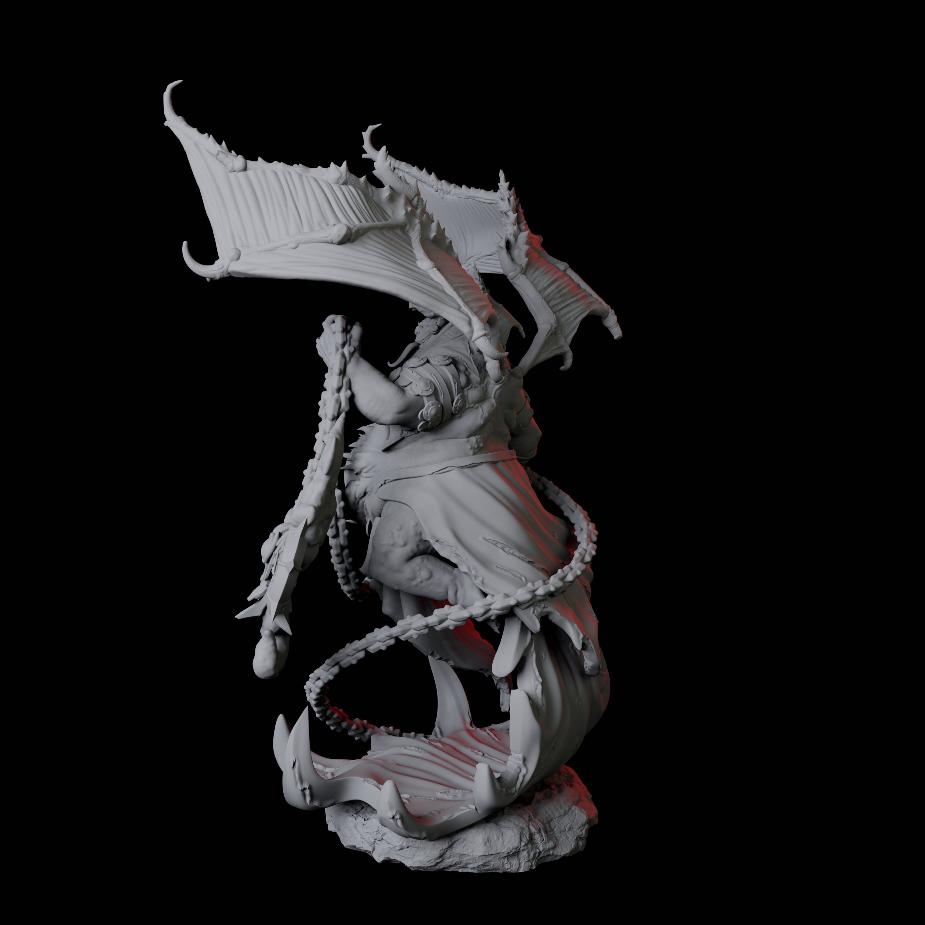 Gluttonous Dretch Miniature for Dungeons and Dragons, Pathfinder or other TTRPGs