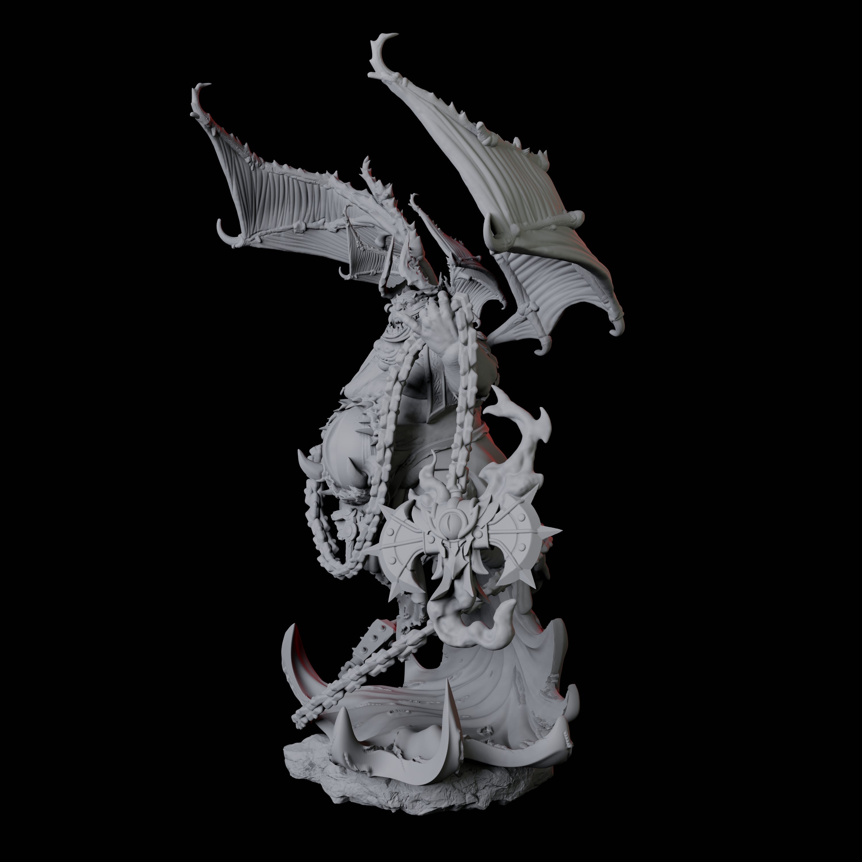 Gluttonous Dretch Miniature for Dungeons and Dragons, Pathfinder or other TTRPGs