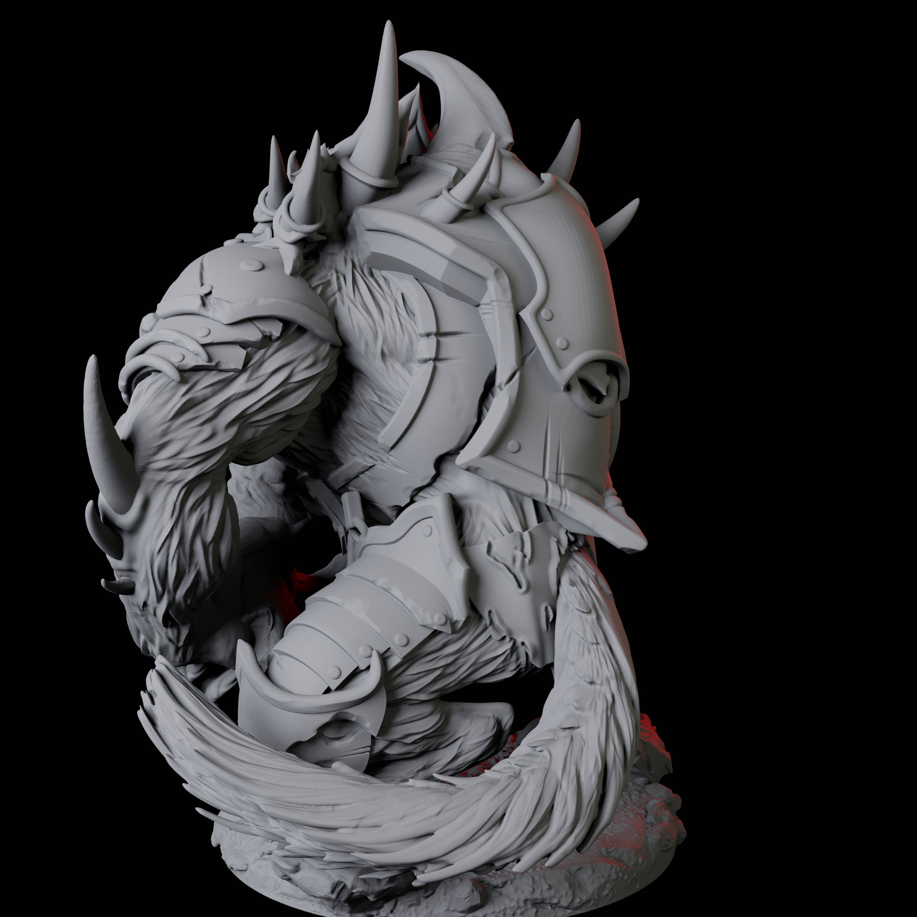 Gnoll Claw Fighter A Miniature for Dungeons and Dragons, Pathfinder or other TTRPGs