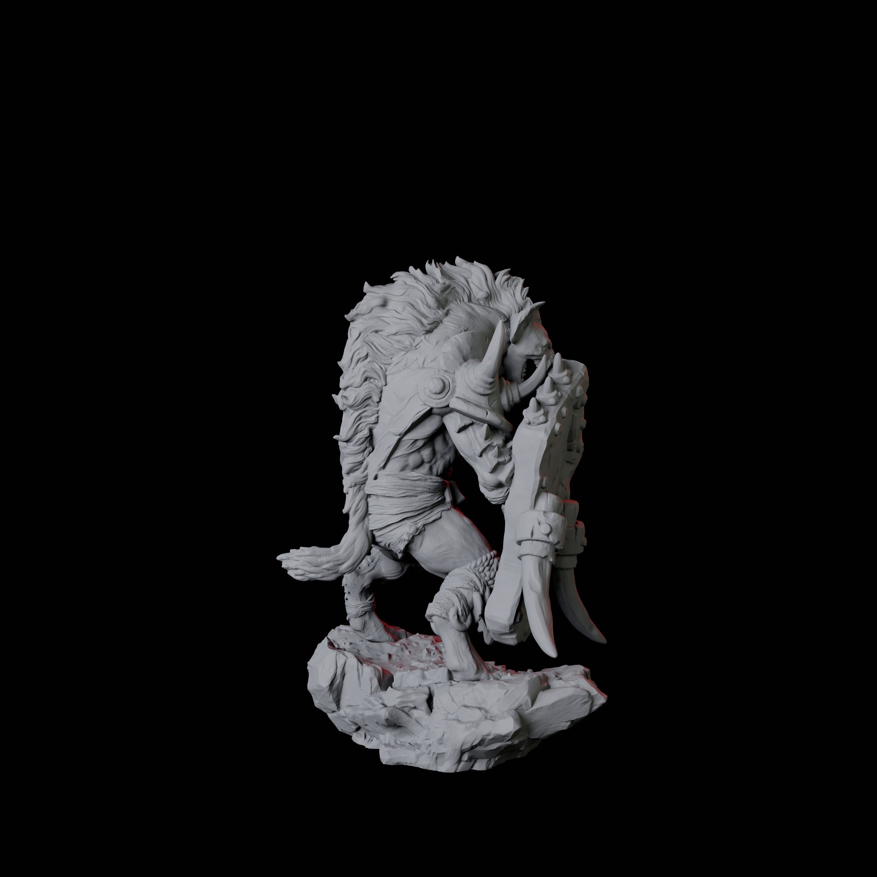 Gnoll Scout B Miniature for Dungeons and Dragons, Pathfinder or other TTRPGs