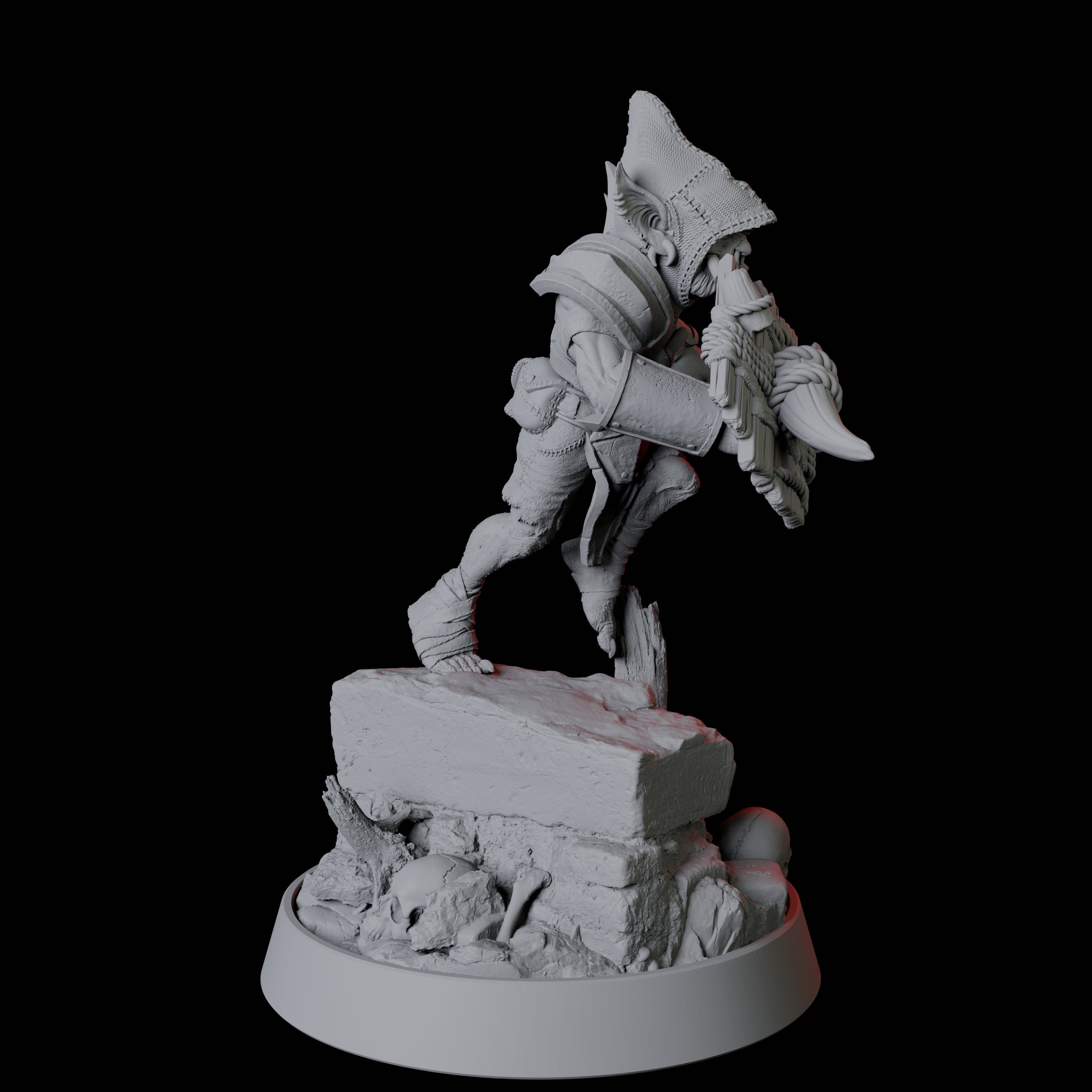 Goblin Rogue Miniature for Dungeons and Dragons, Pathfinder or other TTRPGs
