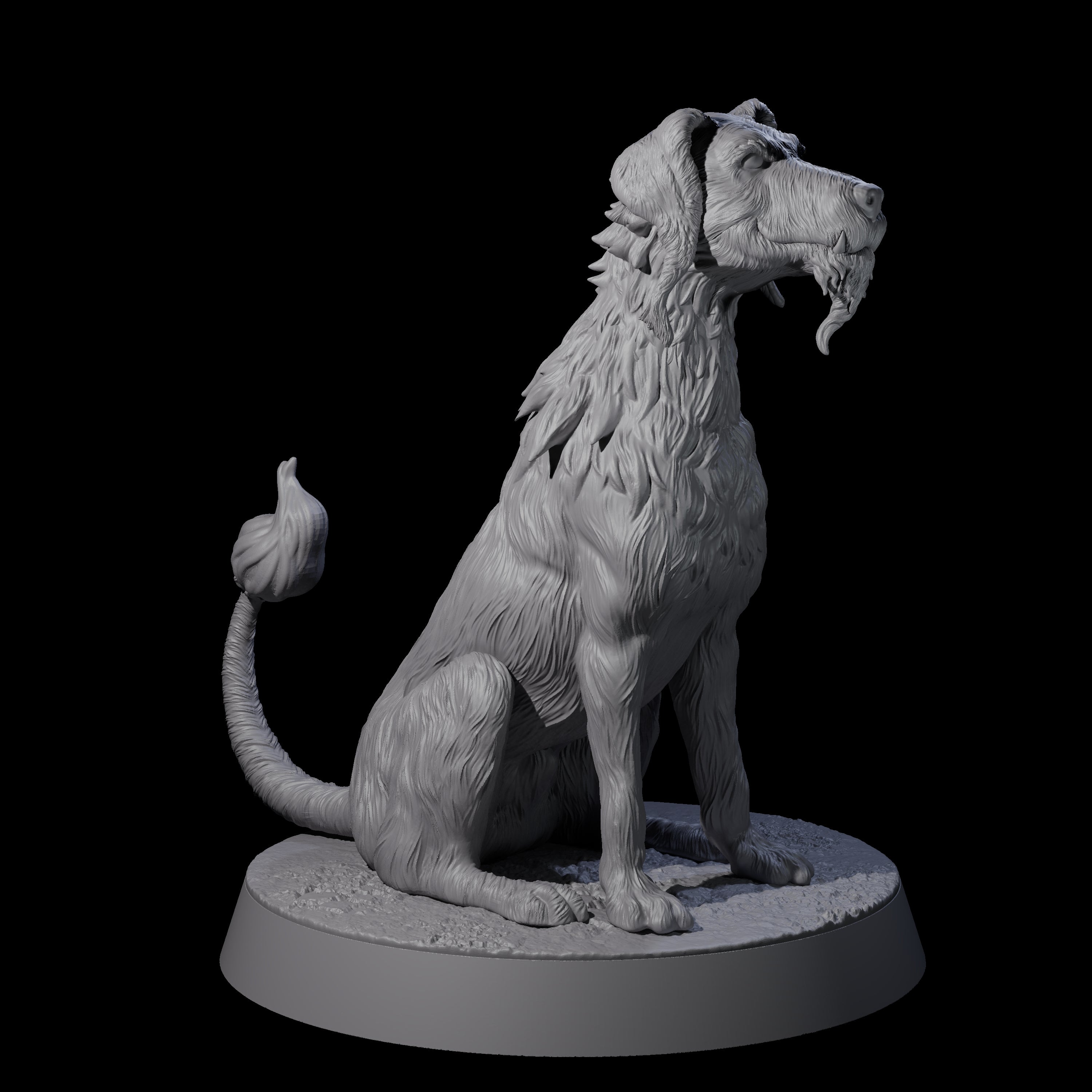 Good Boy Blink Dog Miniature for Dungeons and Dragons, Pathfinder or other TTRPGs