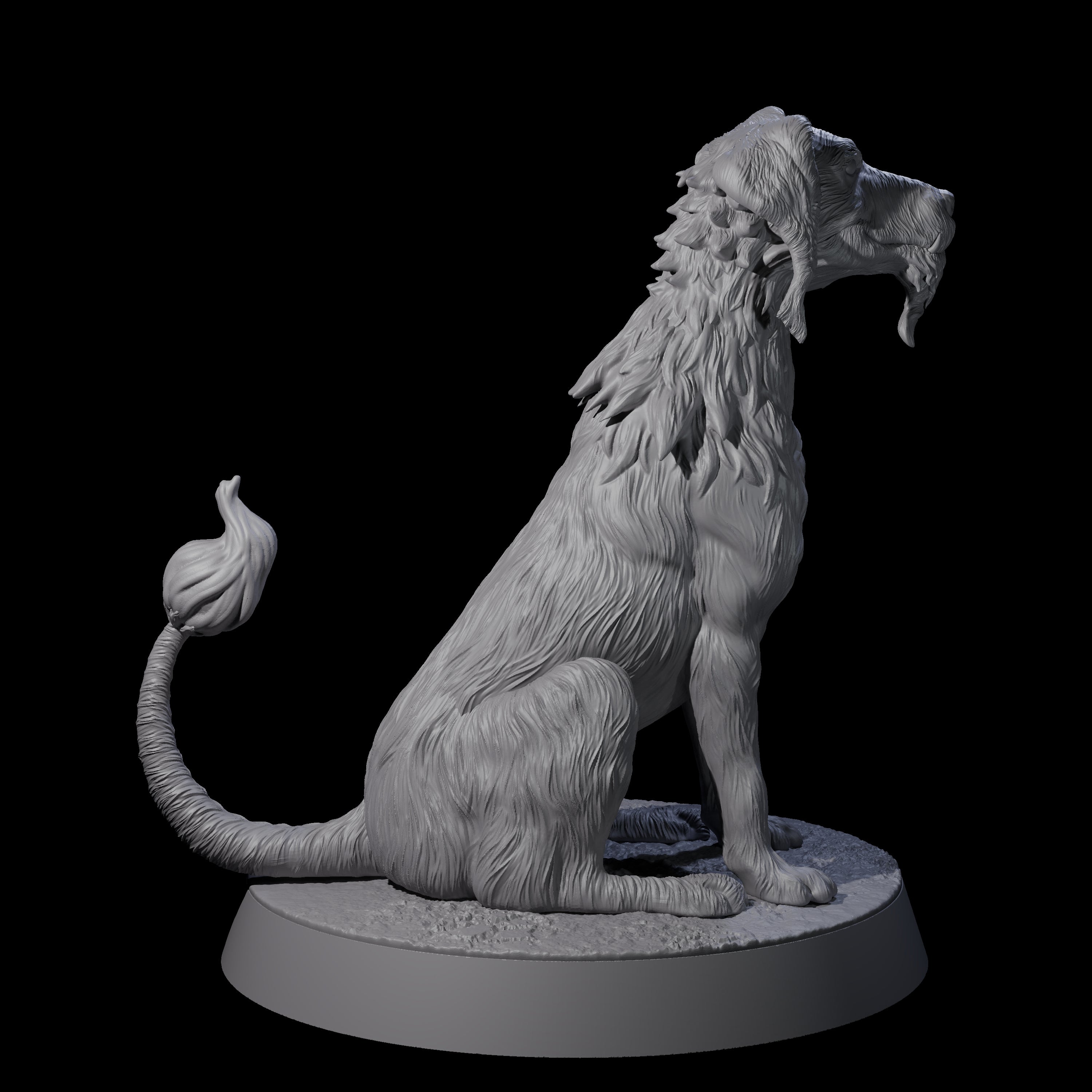Good Boy Blink Dog Miniature for Dungeons and Dragons, Pathfinder or other TTRPGs