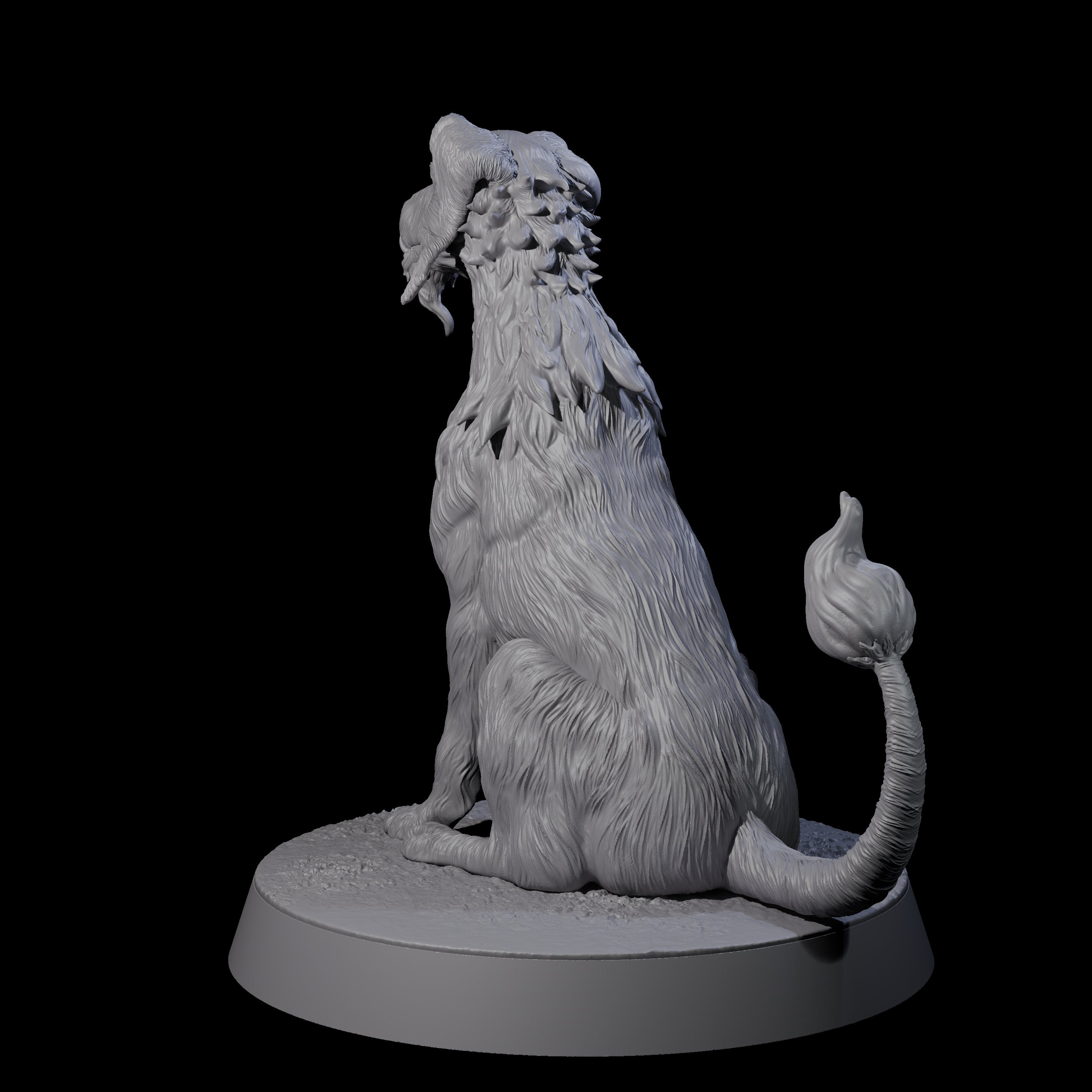 Good Boy Blink Dog Miniature for Dungeons and Dragons, Pathfinder or other TTRPGs