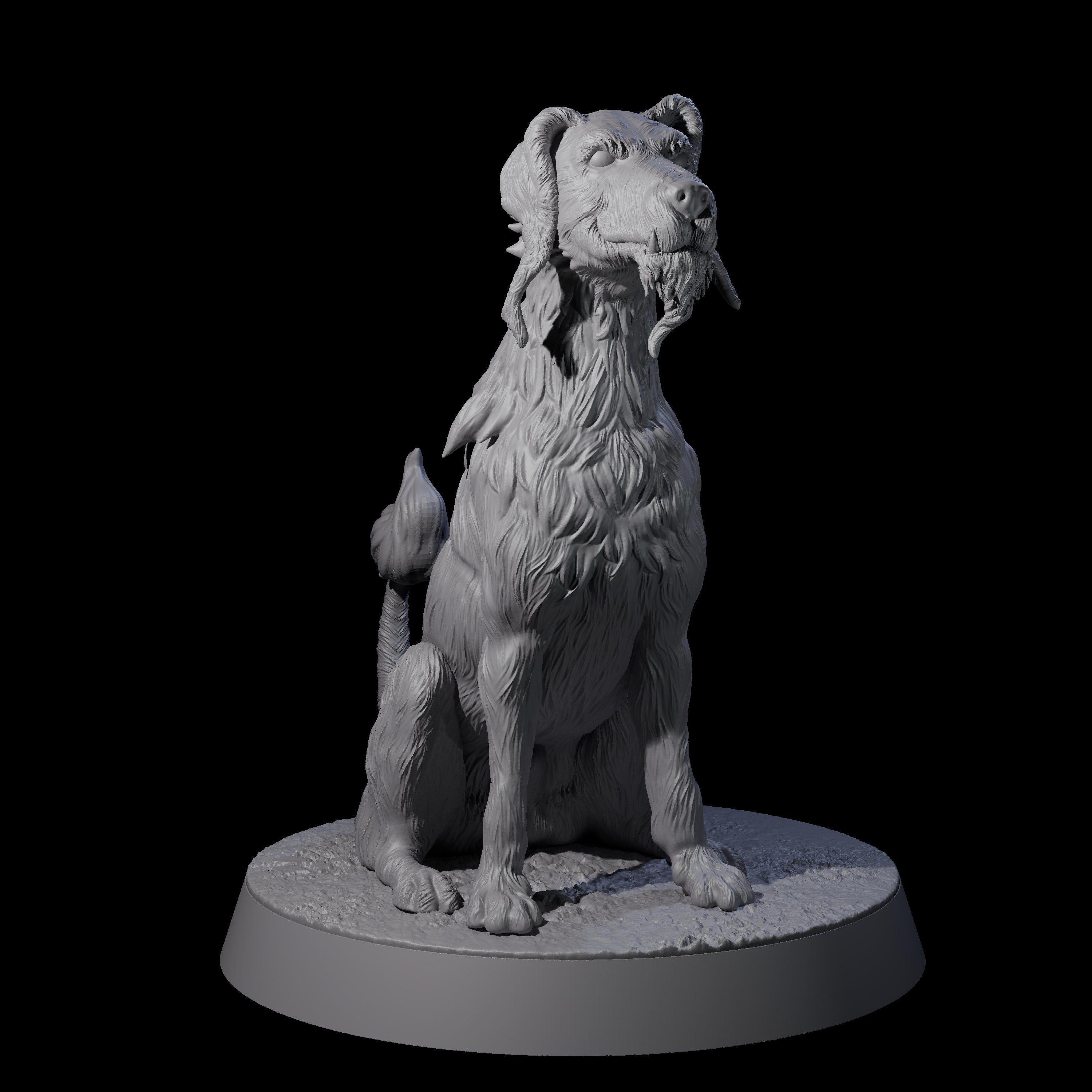Good Boy Blink Dog Miniature for Dungeons and Dragons, Pathfinder or other TTRPGs