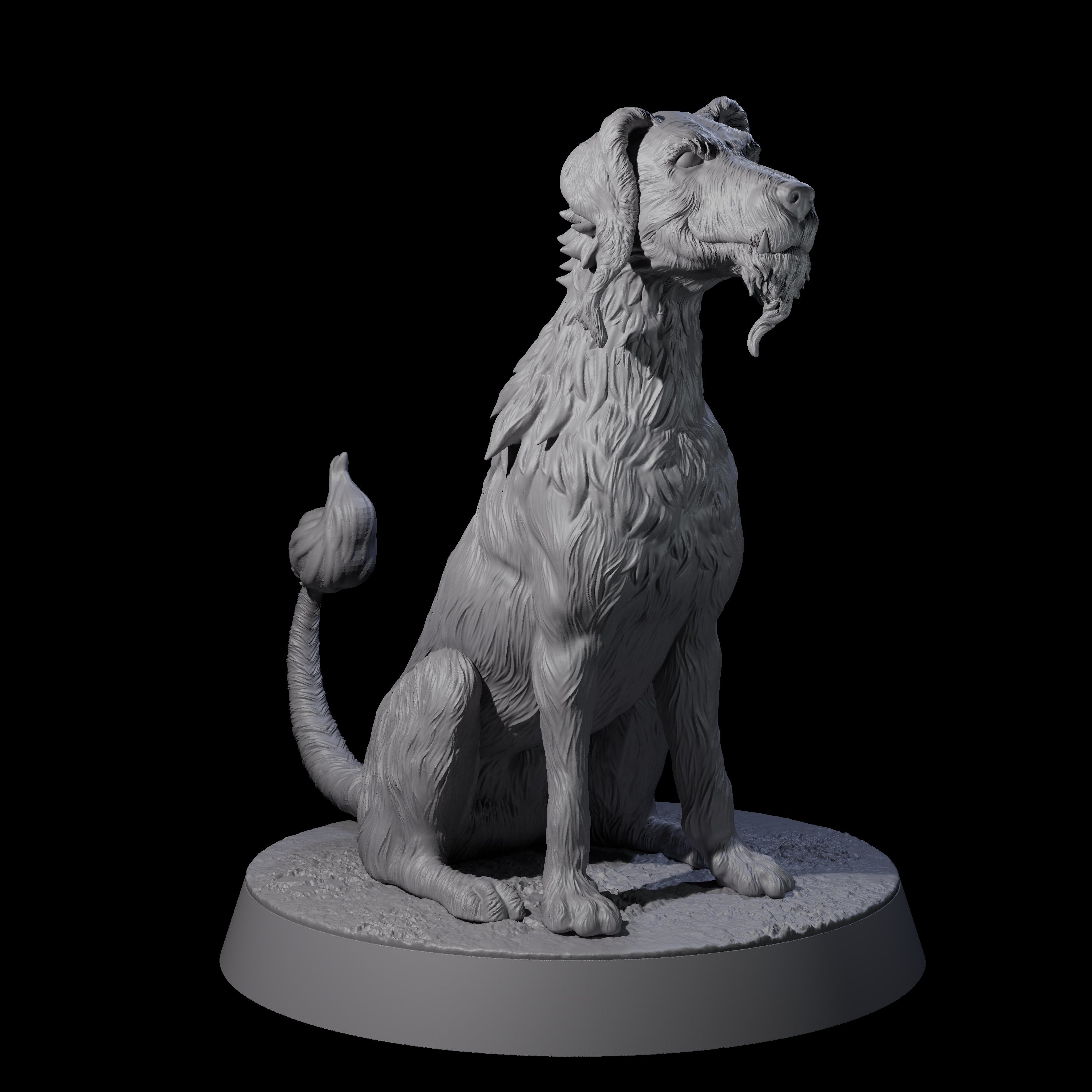 Good Boy Blink Dog Miniature for Dungeons and Dragons, Pathfinder or other TTRPGs