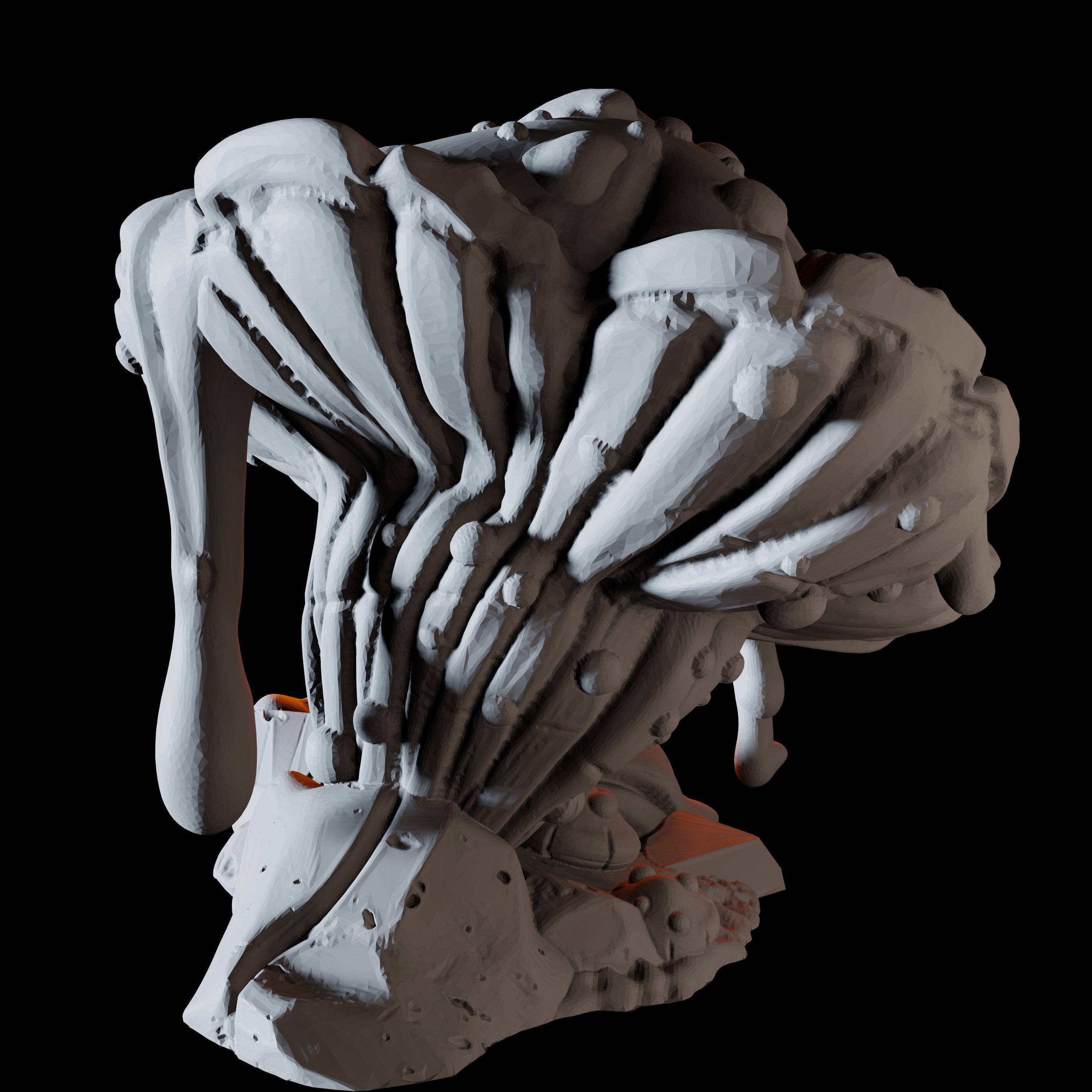 Gooey Mushroom Miniature for Dungeons and Dragons, Pathfinder or other TTRPGs