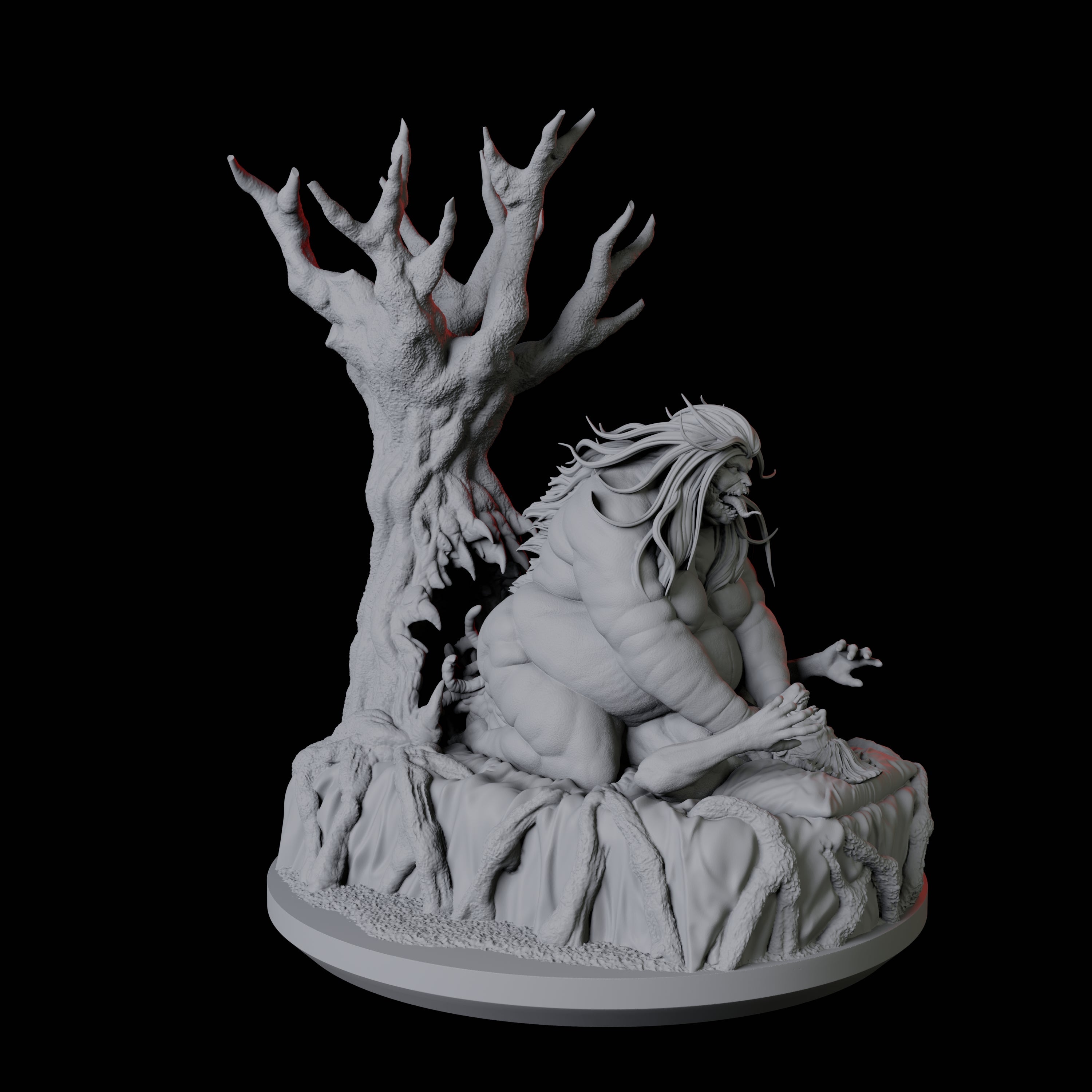 Gorging Baitbat Miniature for Dungeons and Dragons, Pathfinder or other TTRPGs
