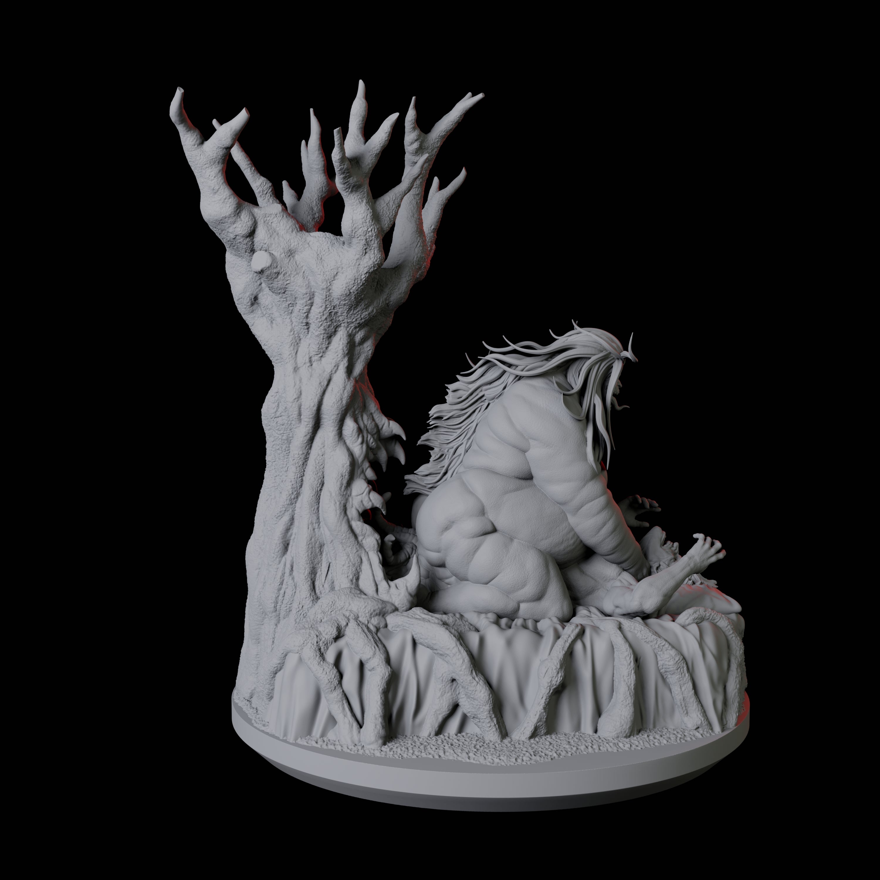 Gorging Baitbat Miniature for Dungeons and Dragons, Pathfinder or other TTRPGs