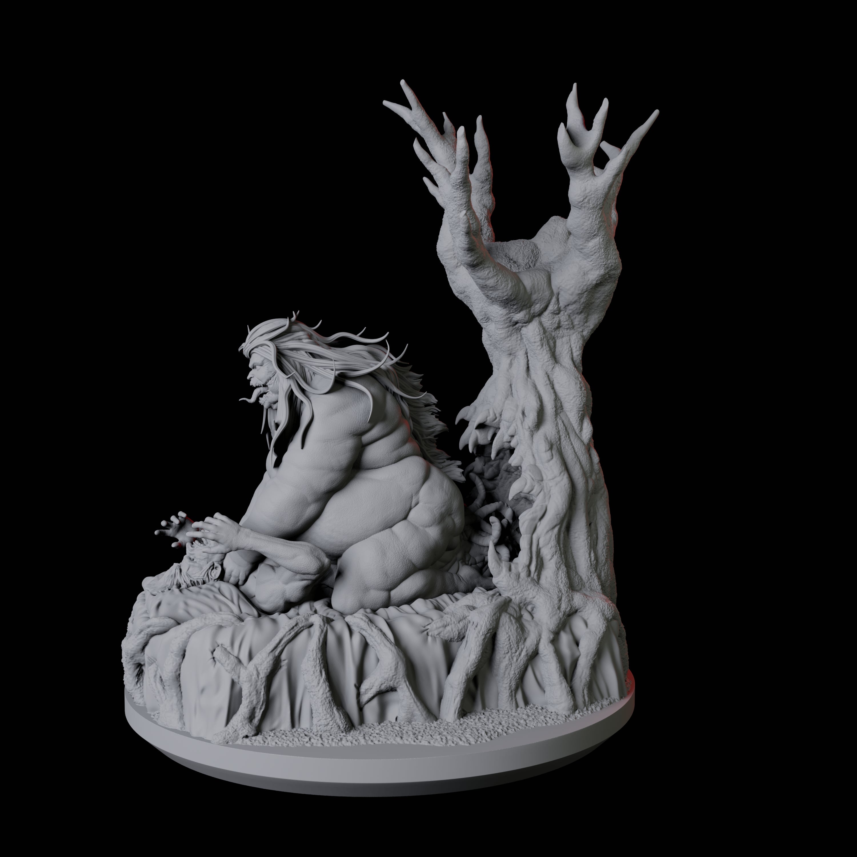 Gorging Baitbat Miniature for Dungeons and Dragons, Pathfinder or other TTRPGs
