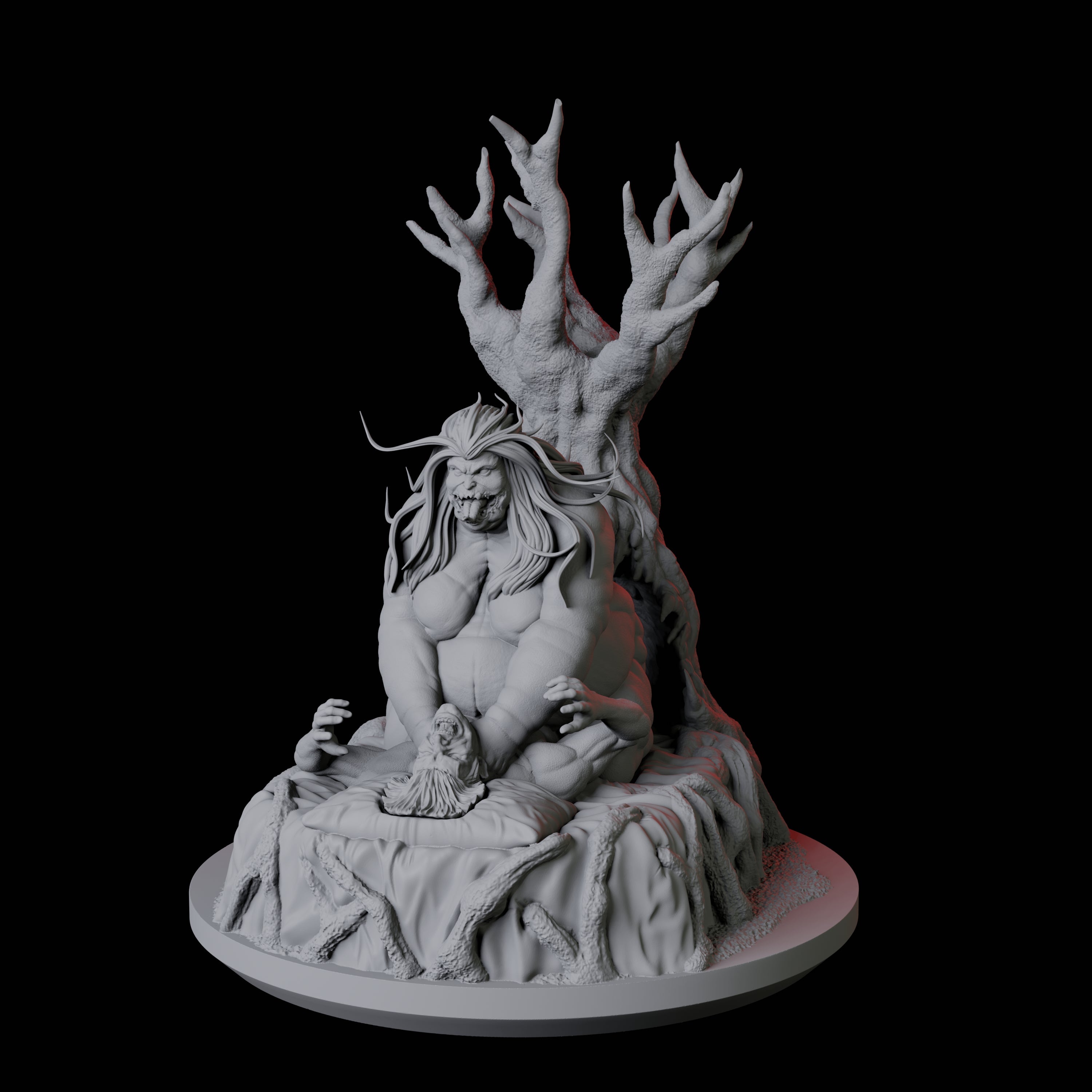 Gorging Baitbat Miniature for Dungeons and Dragons, Pathfinder or other TTRPGs