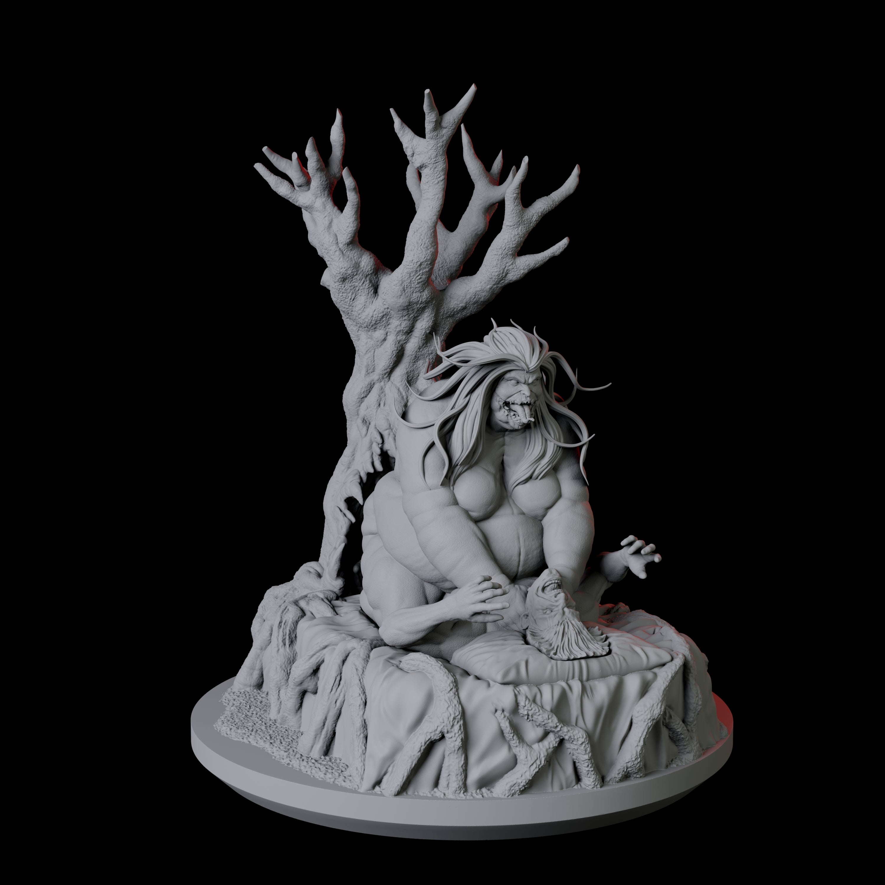 Gorging Baitbat Miniature for Dungeons and Dragons, Pathfinder or other TTRPGs