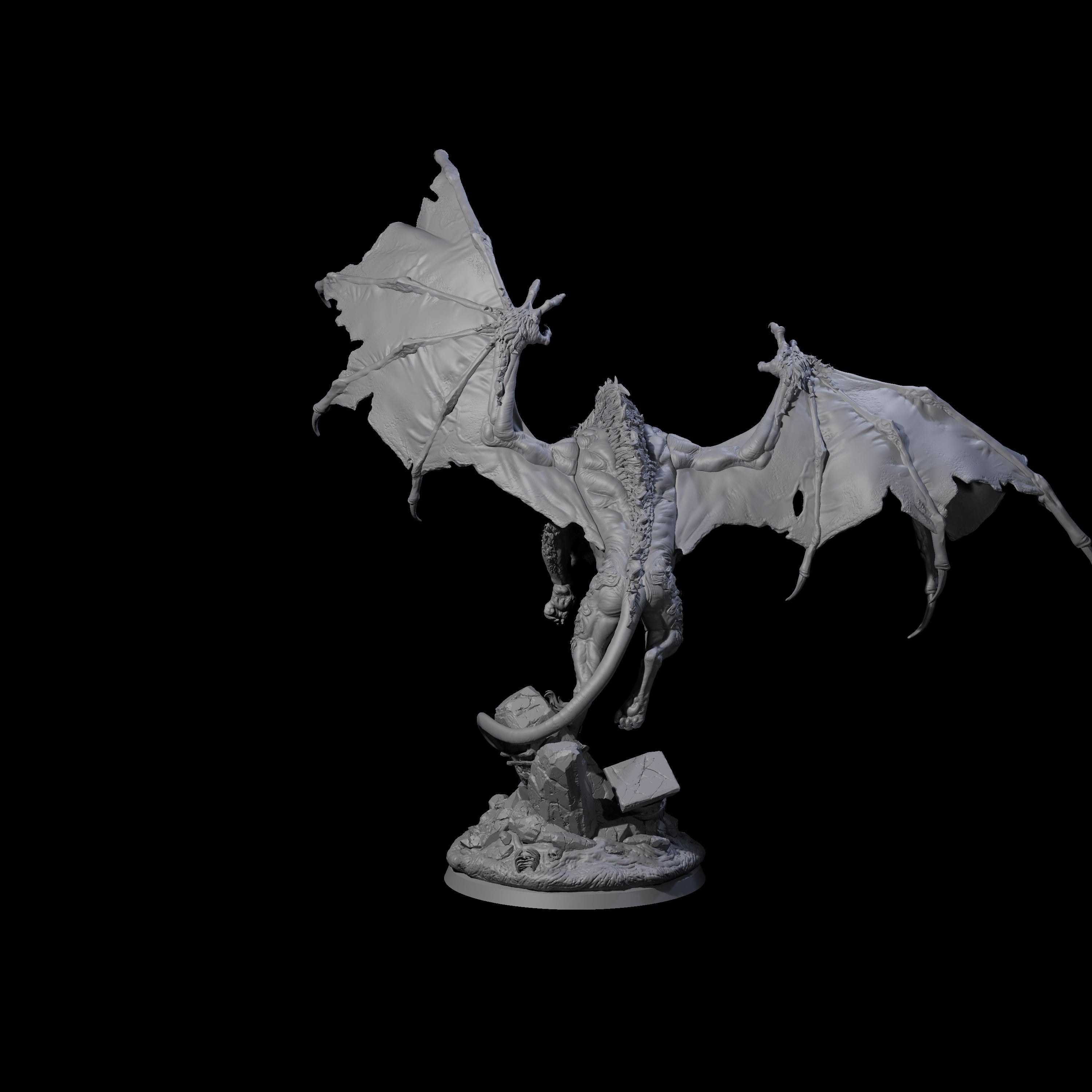 Gorilla Rhino Lion Chimera Miniature for Dungeons and Dragons, Pathfinder or other TTRPGs