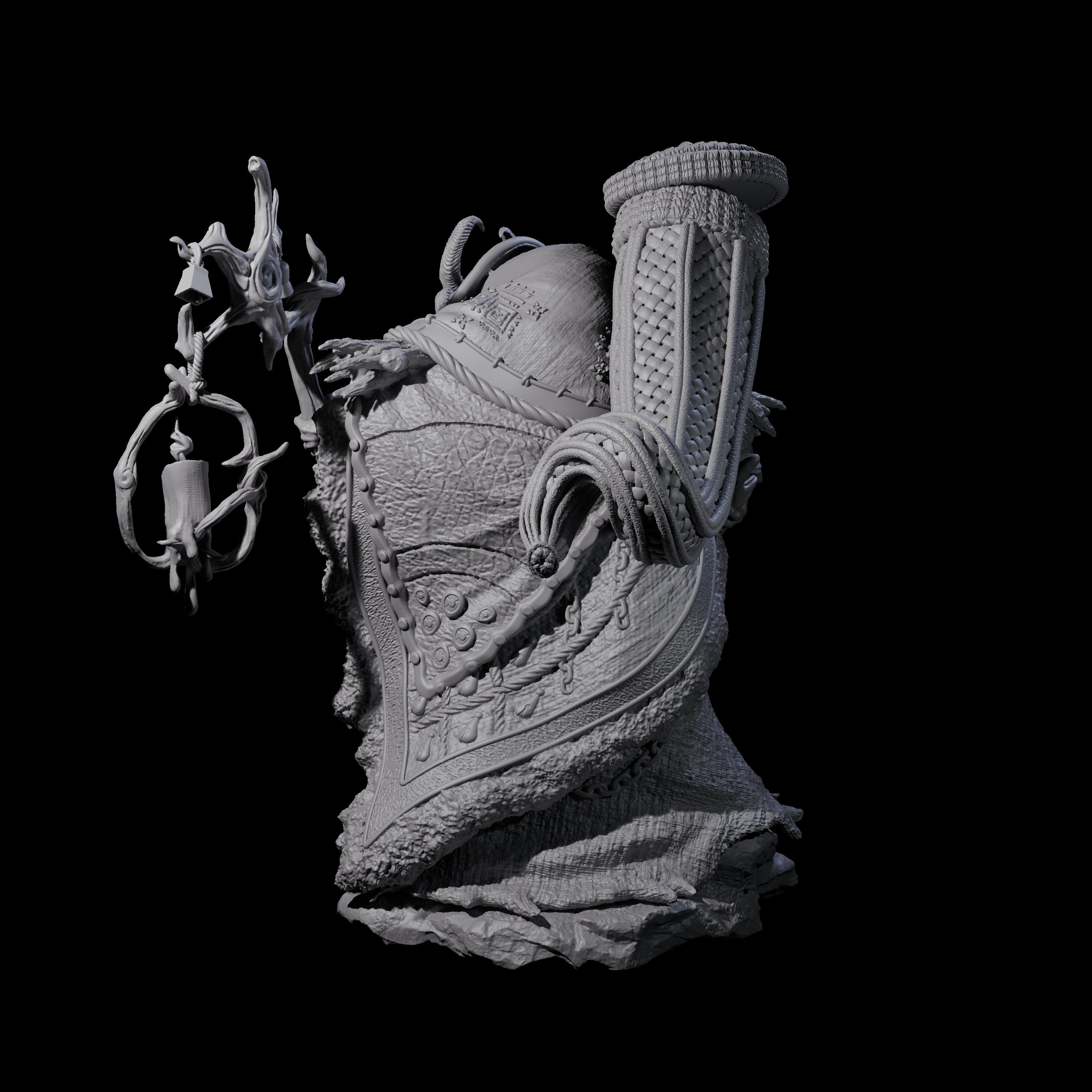 Grand Krampus Miniature for Dungeons and Dragons, Pathfinder or other TTRPGs