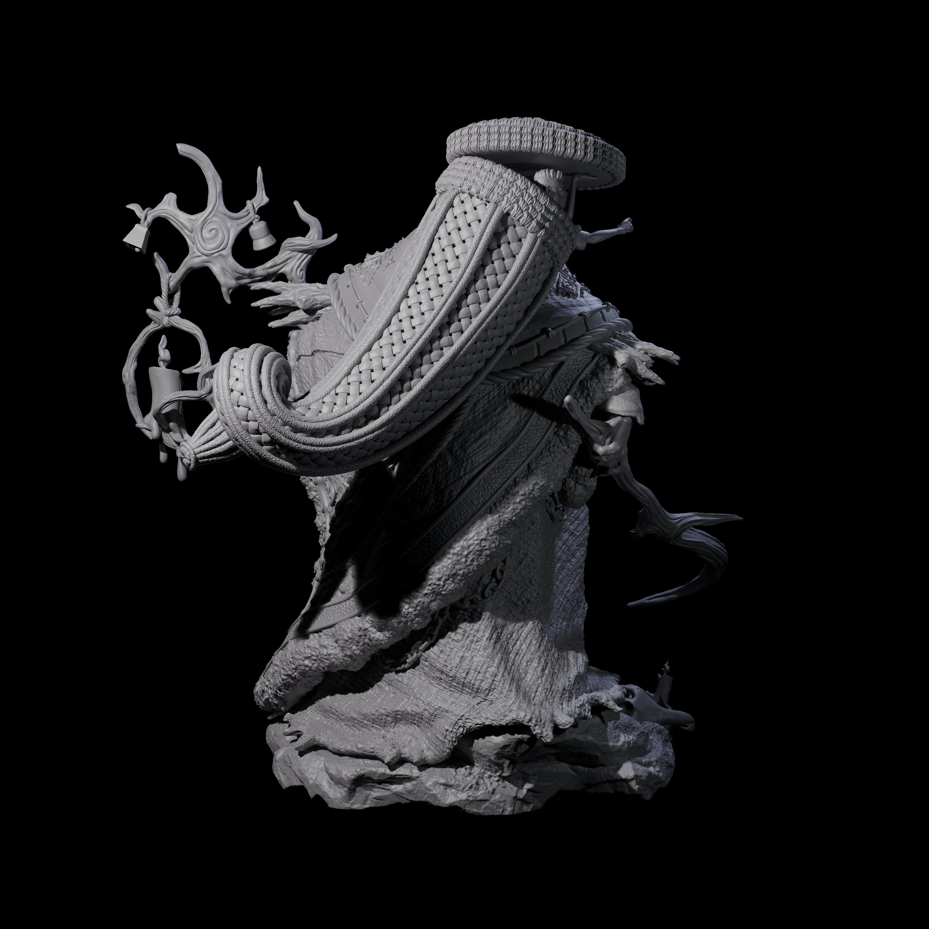 Grand Krampus Miniature for Dungeons and Dragons, Pathfinder or other TTRPGs