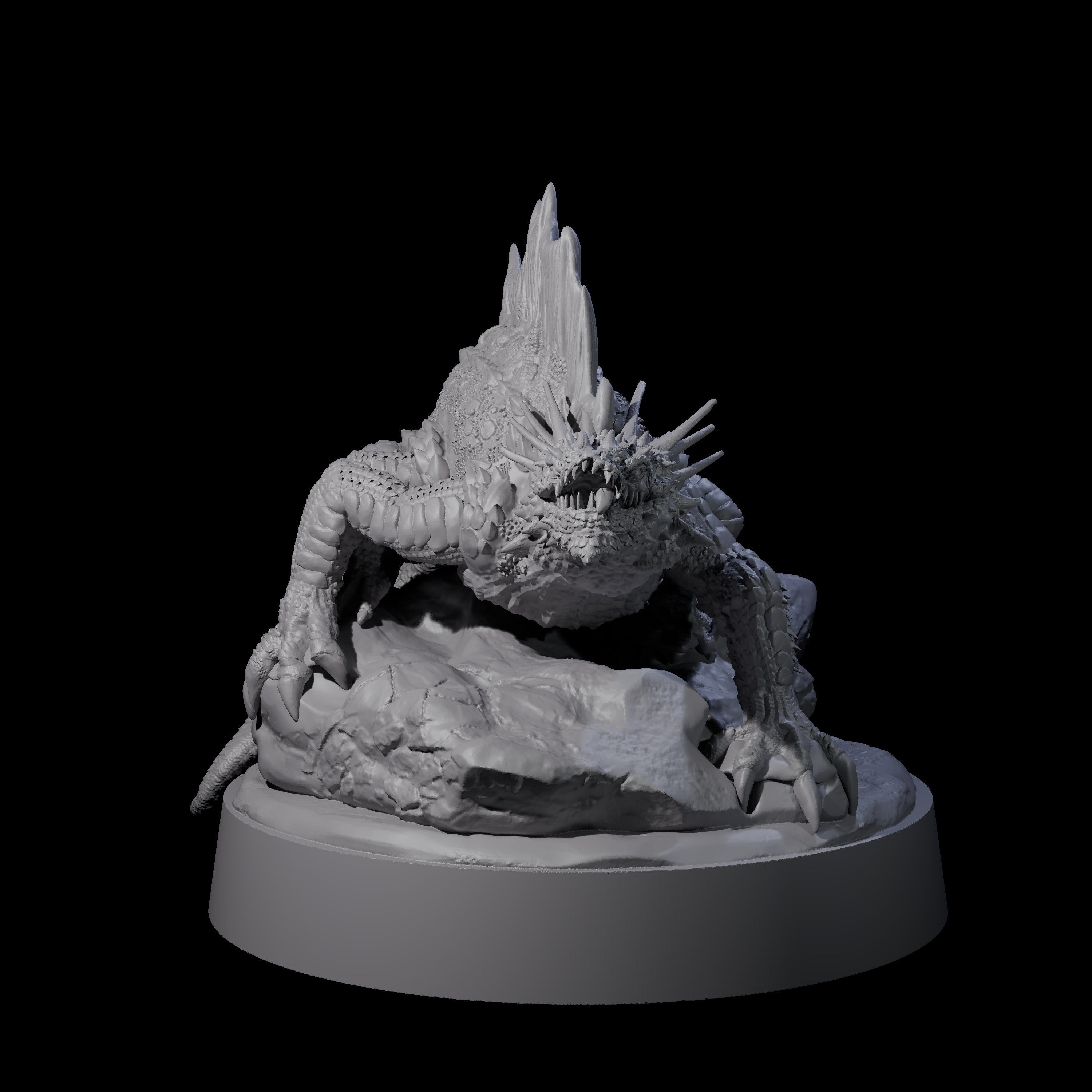 Grasping Basilisk Miniature for Dungeons and Dragons, Pathfinder or other TTRPGs