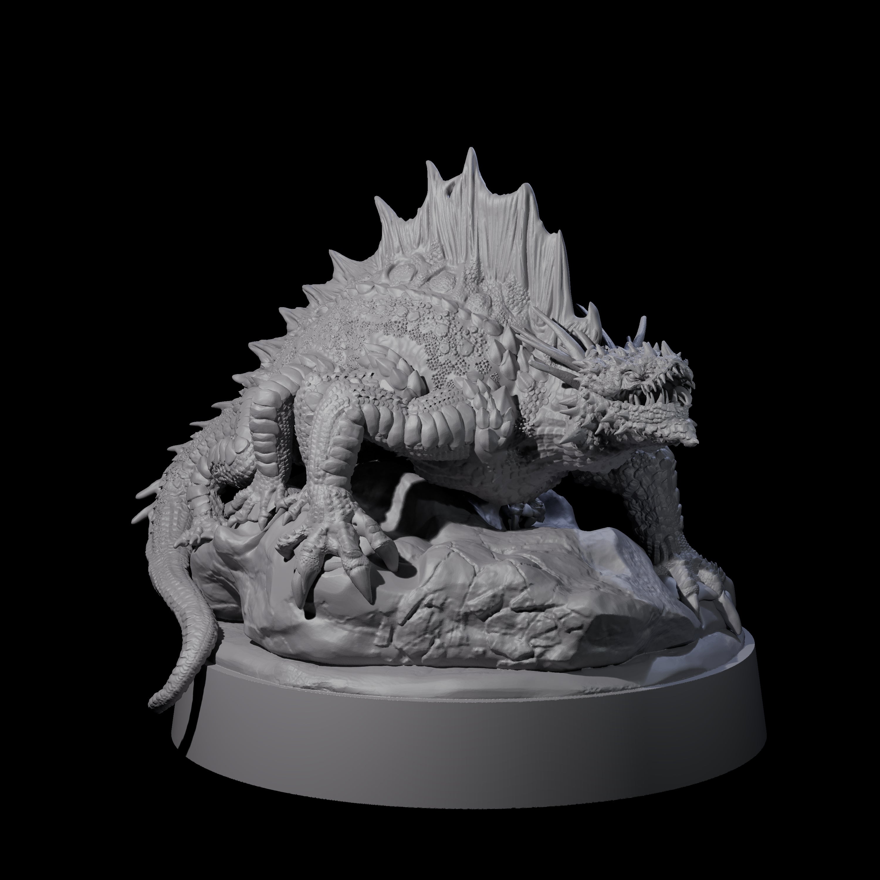 Grasping Basilisk Miniature for Dungeons and Dragons, Pathfinder or other TTRPGs