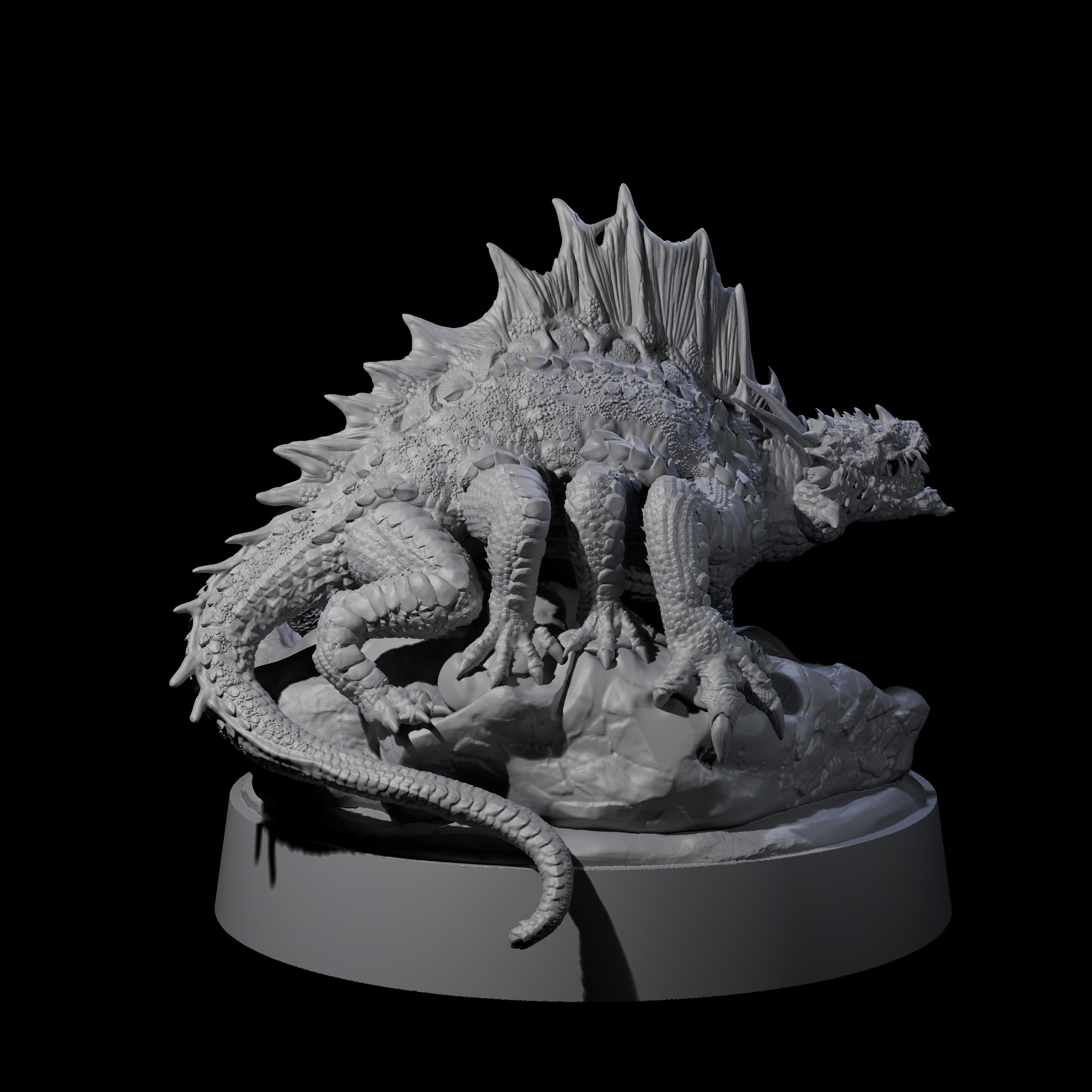 Grasping Basilisk Miniature for Dungeons and Dragons, Pathfinder or other TTRPGs
