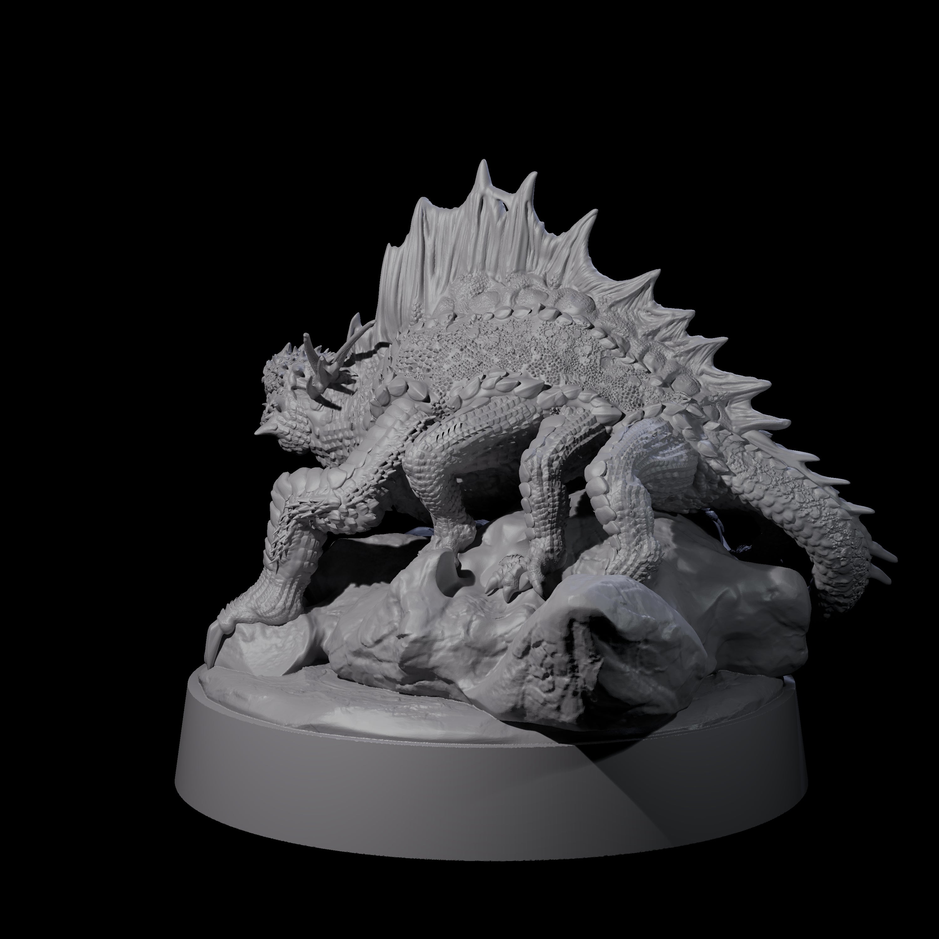 Grasping Basilisk Miniature for Dungeons and Dragons, Pathfinder or other TTRPGs