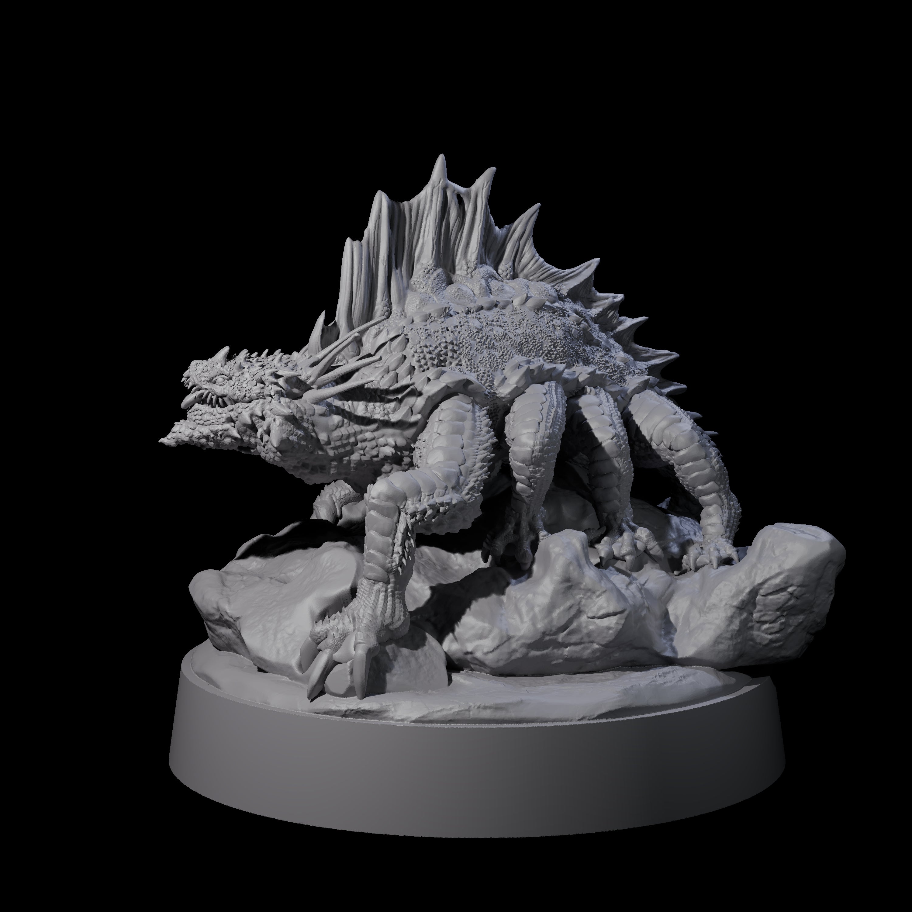 Grasping Basilisk Miniature for Dungeons and Dragons, Pathfinder or other TTRPGs