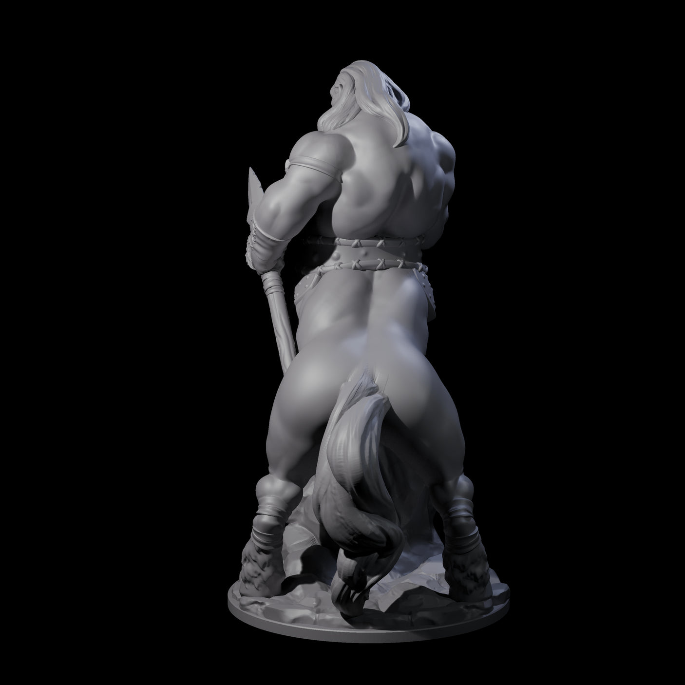 Grasping Centaur Warrior Miniature for Dungeons and Dragons, Pathfinder or other TTRPGs
