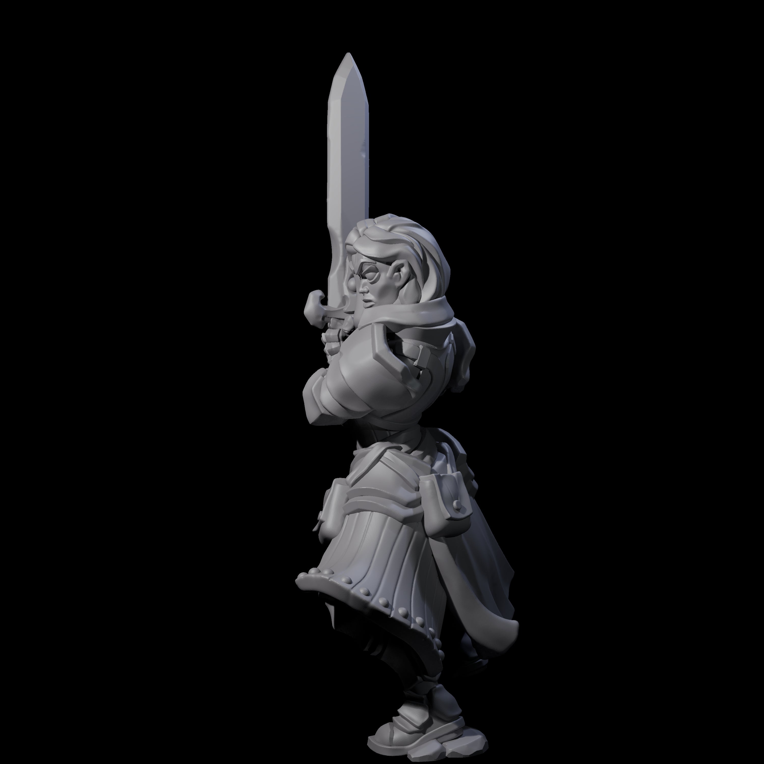 Grasping Knight Miniature for Dungeons and Dragons, Pathfinder or other TTRPGs