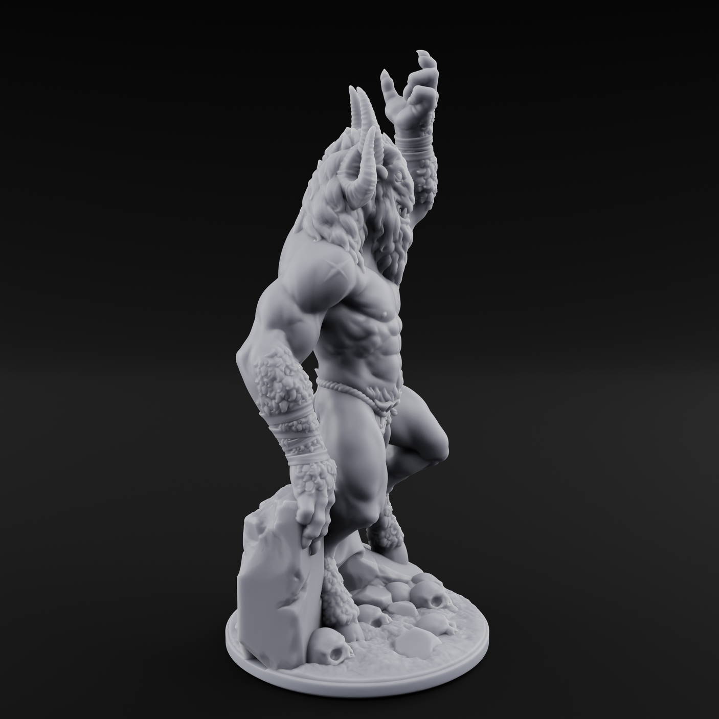 Grasping Demon Lord Miniature for Dungeons and Dragons, Pathfinder or other TTRPGs