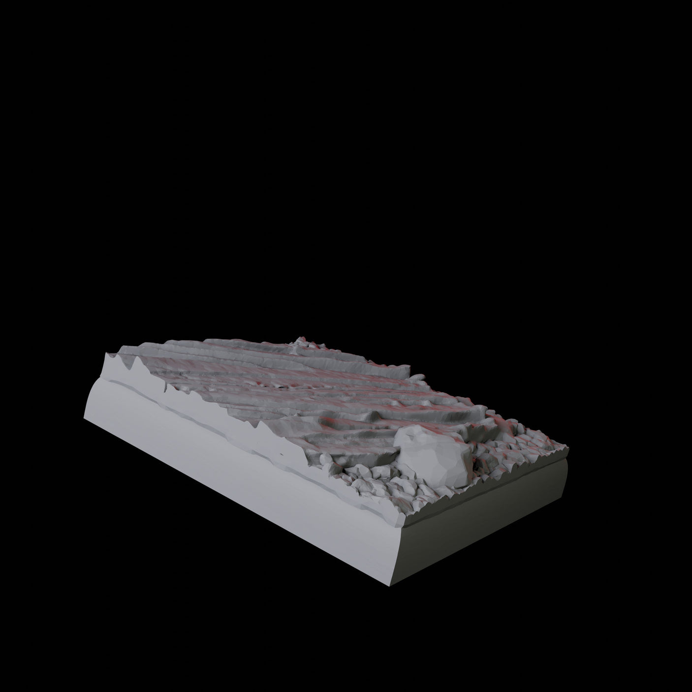Graveyard Base Pack - 20mm Squares Miniature for Dungeons and Dragons, Pathfinder or other TTRPGs