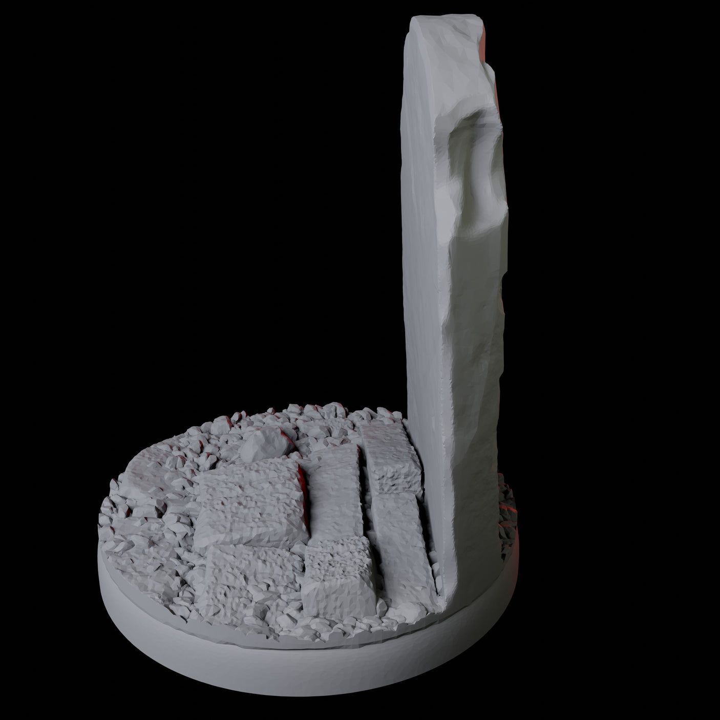Graveyard Base Pack - 25mm Circles Miniature for Dungeons and Dragons, Pathfinder or other TTRPGs