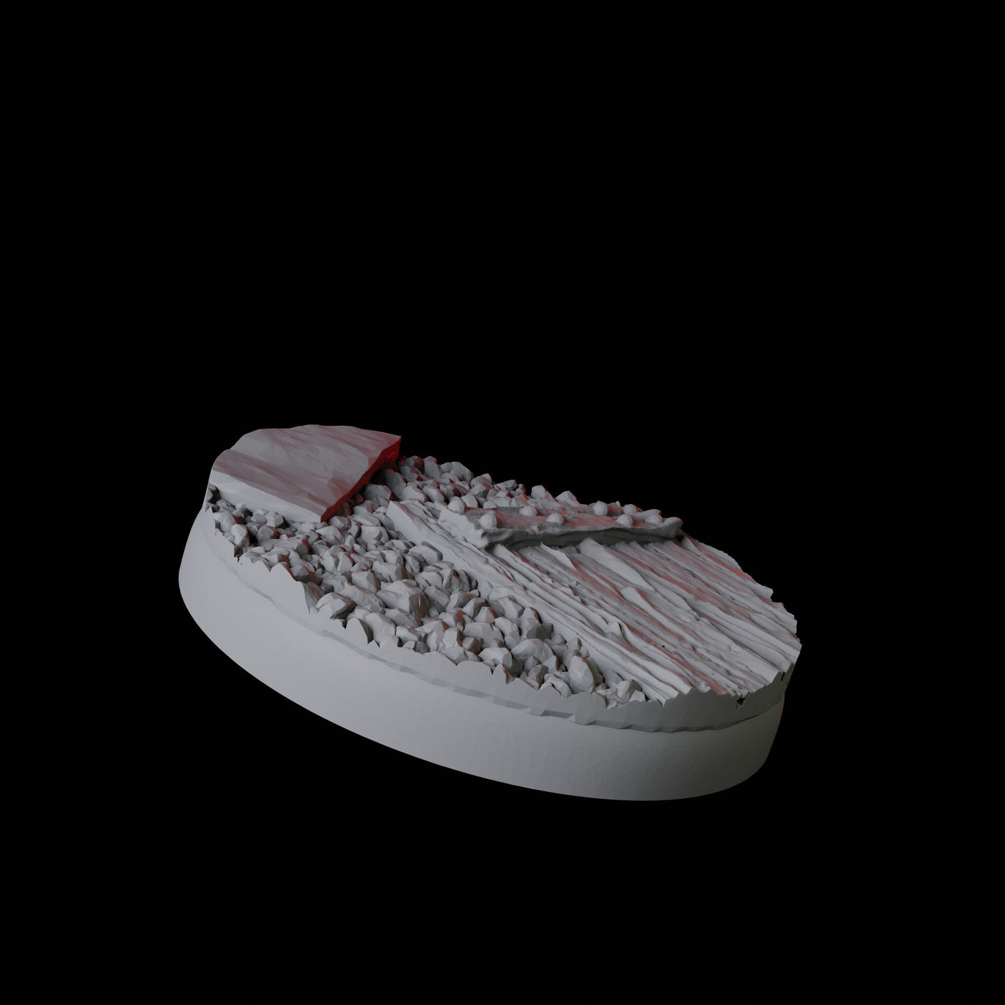 Graveyard Base Pack - 25mm Circles Miniature for Dungeons and Dragons, Pathfinder or other TTRPGs