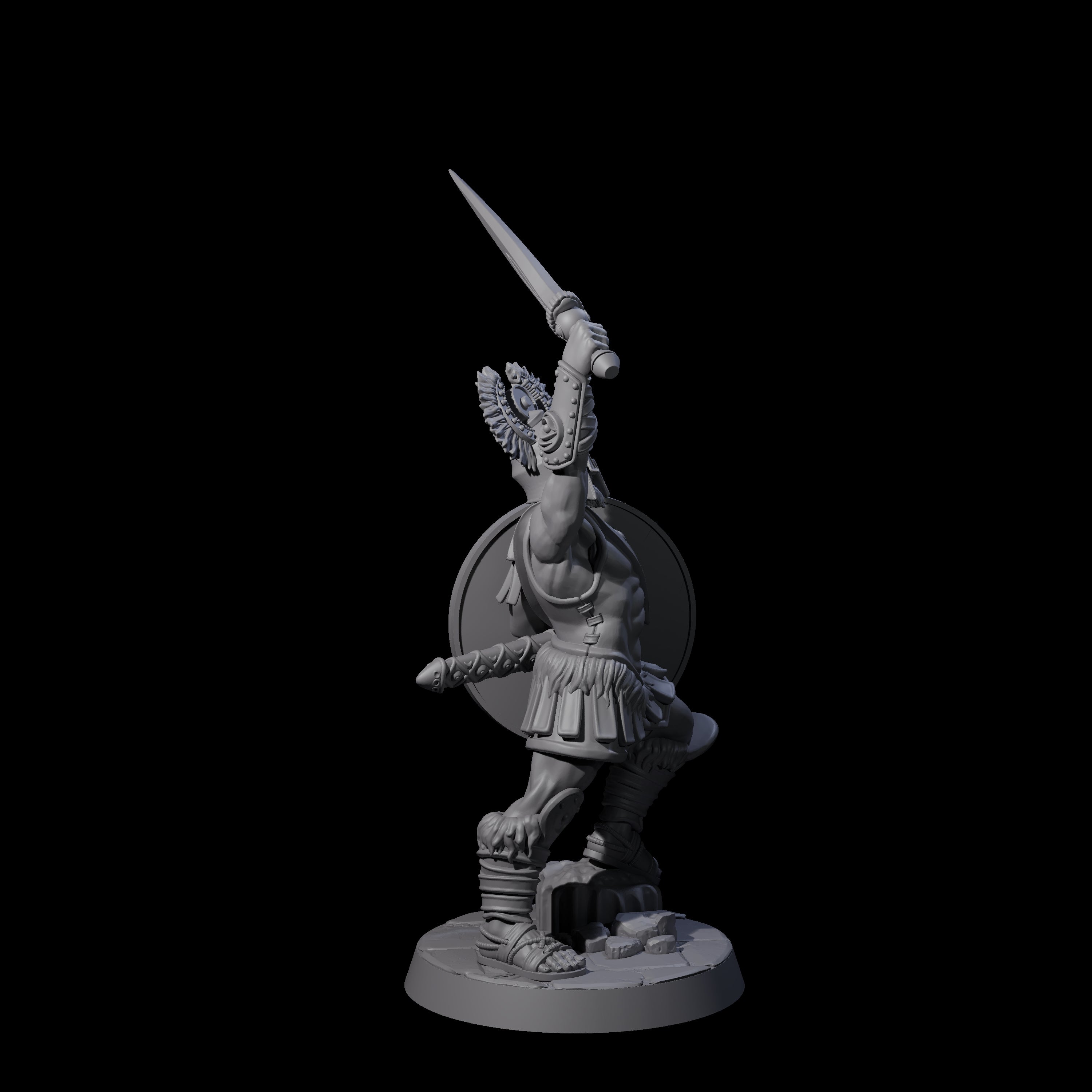 Greek Inspired Sword Hoplite E Miniature for Dungeons and Dragons, Pathfinder or other TTRPGs