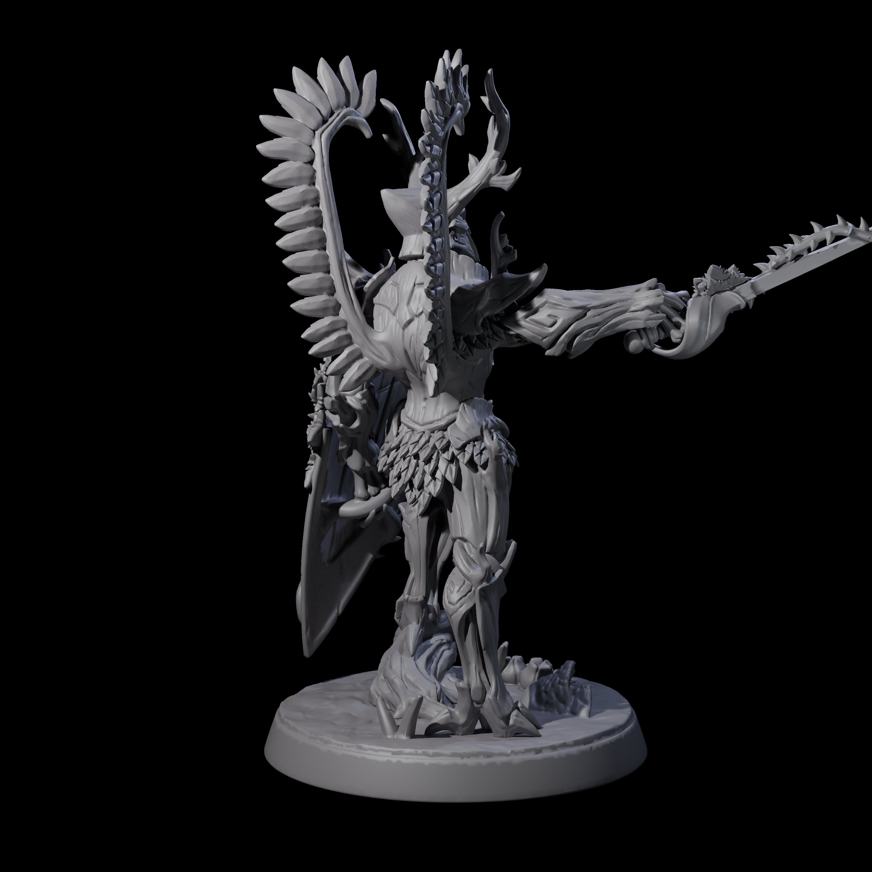 Green Knight Miniature for Dungeons and Dragons, Pathfinder or other TTRPGs