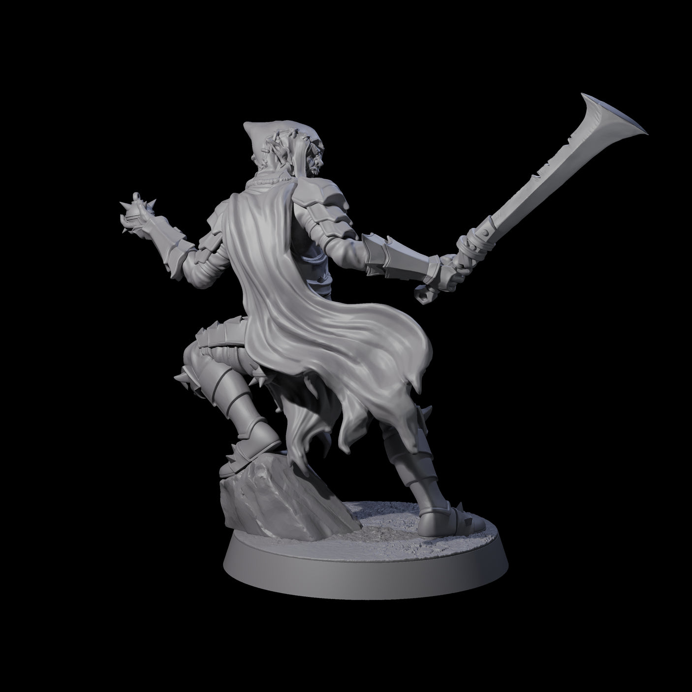 Grenade Throwing Hobgoblin Sapper B Miniature for Dungeons and Dragons, Pathfinder or other TTRPGs