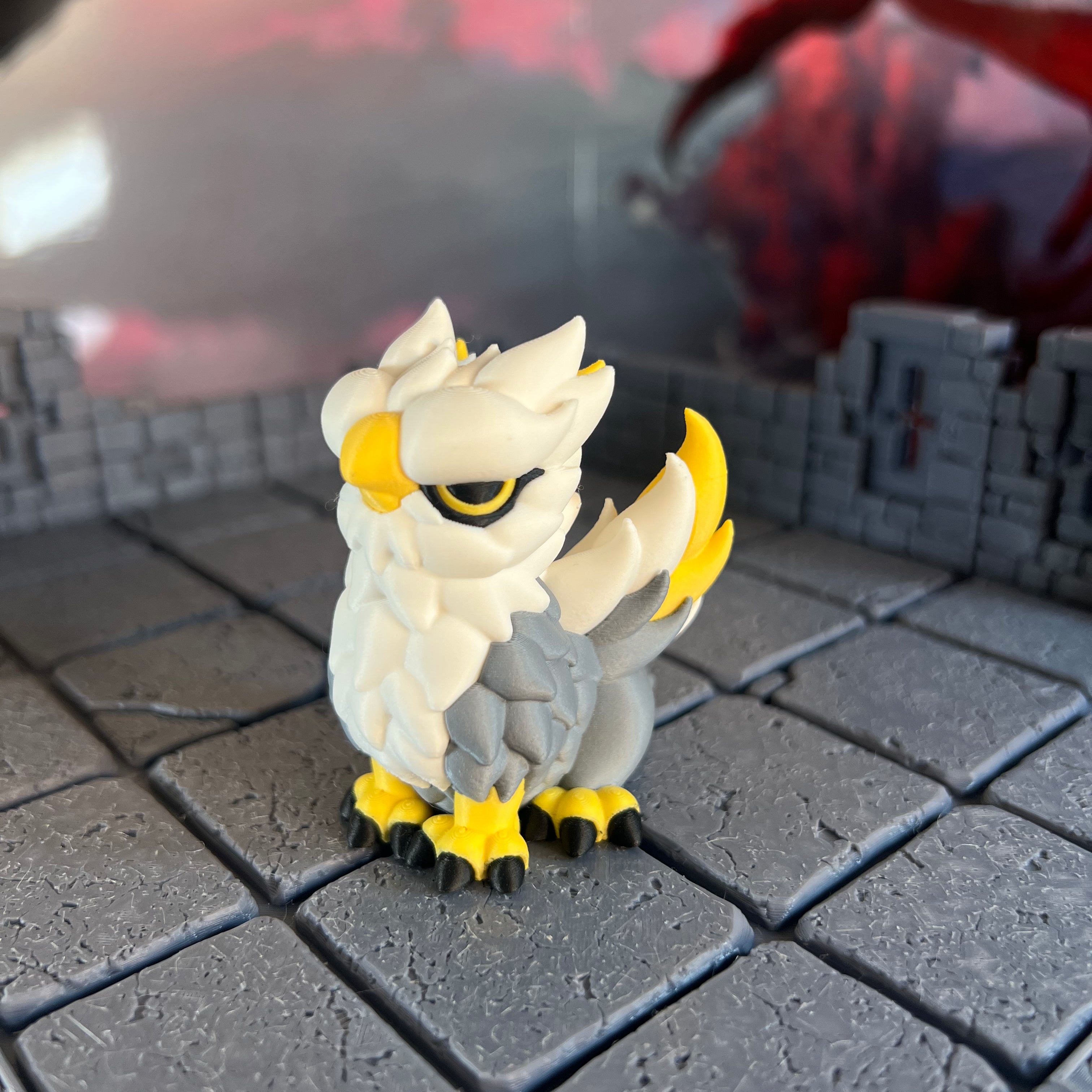 Griffon Multicolour Table Ready Miniature Miniature for Dungeons and Dragons, Pathfinder or other TTRPGs