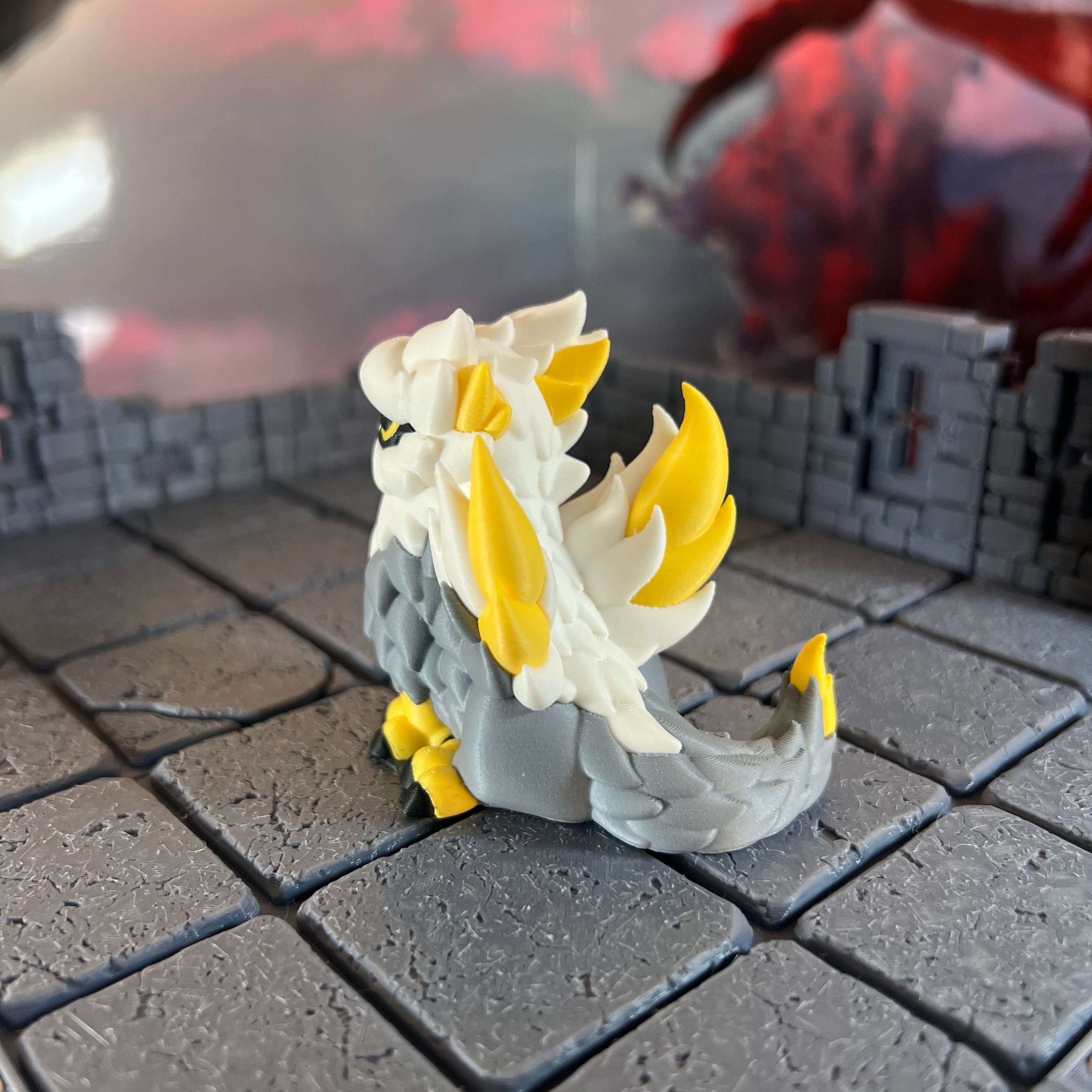Griffon Multicolour Table Ready Miniature Miniature for Dungeons and Dragons, Pathfinder or other TTRPGs