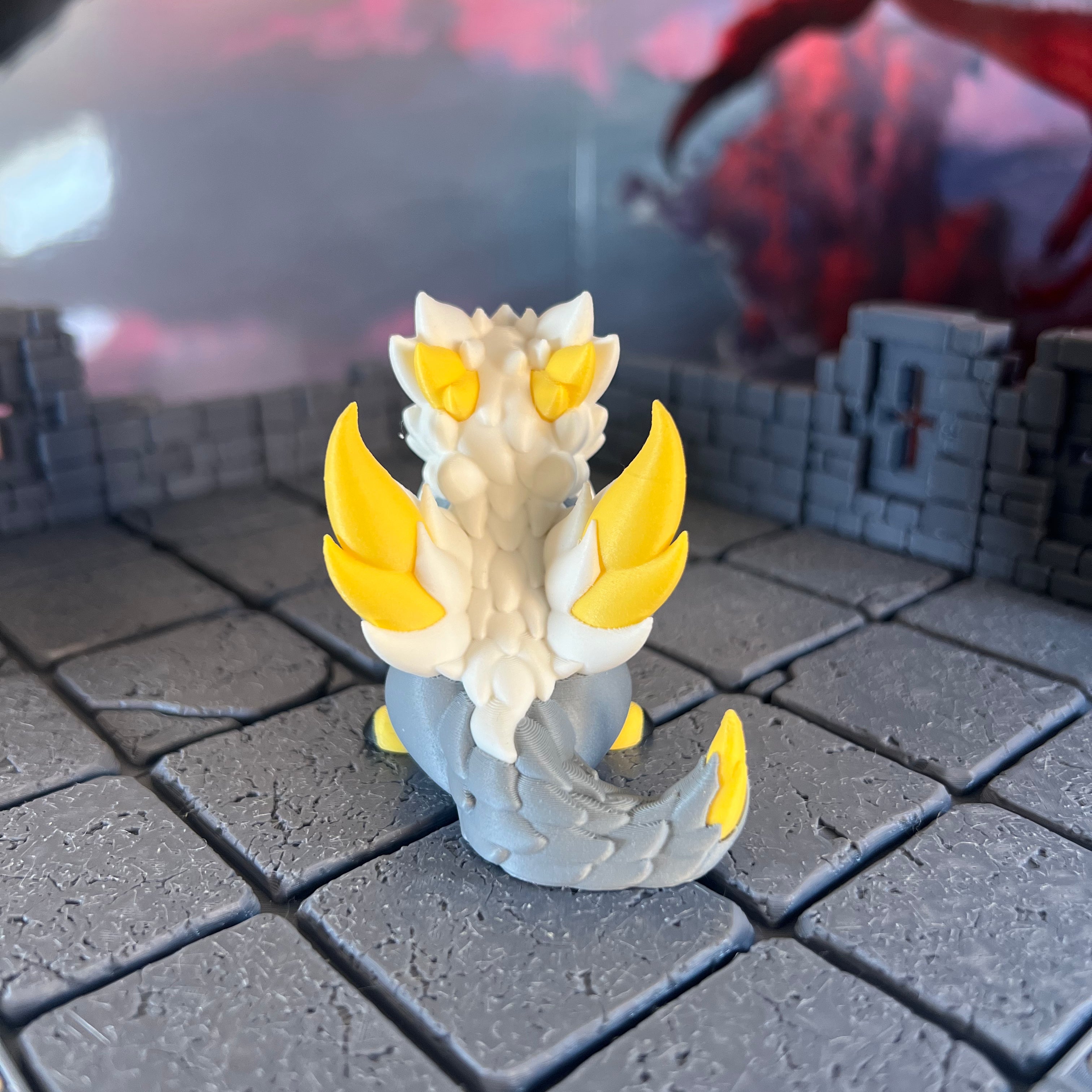 Griffon Multicolour Table Ready Miniature Miniature for Dungeons and Dragons, Pathfinder or other TTRPGs