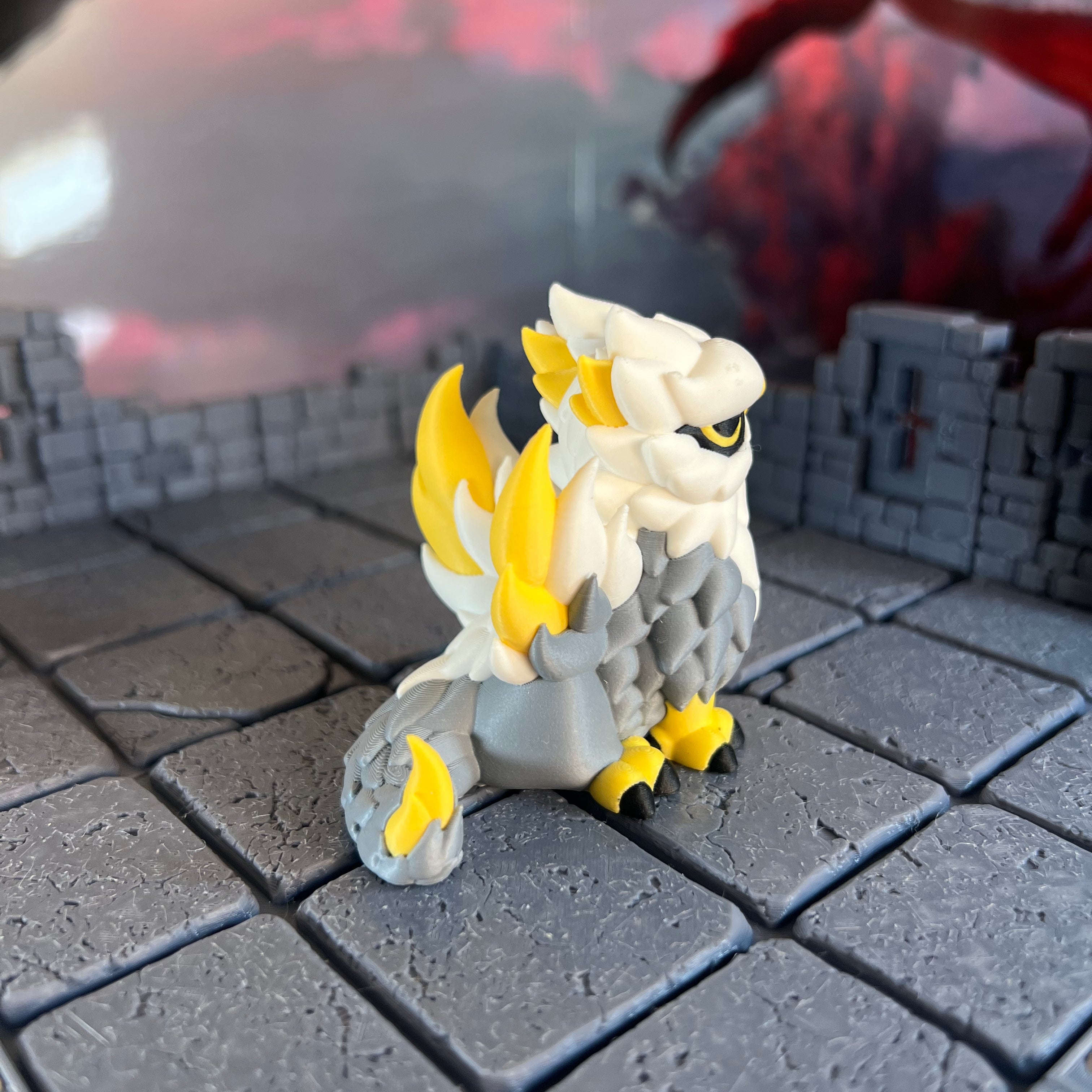 Griffon Multicolour Table Ready Miniature Miniature for Dungeons and Dragons, Pathfinder or other TTRPGs