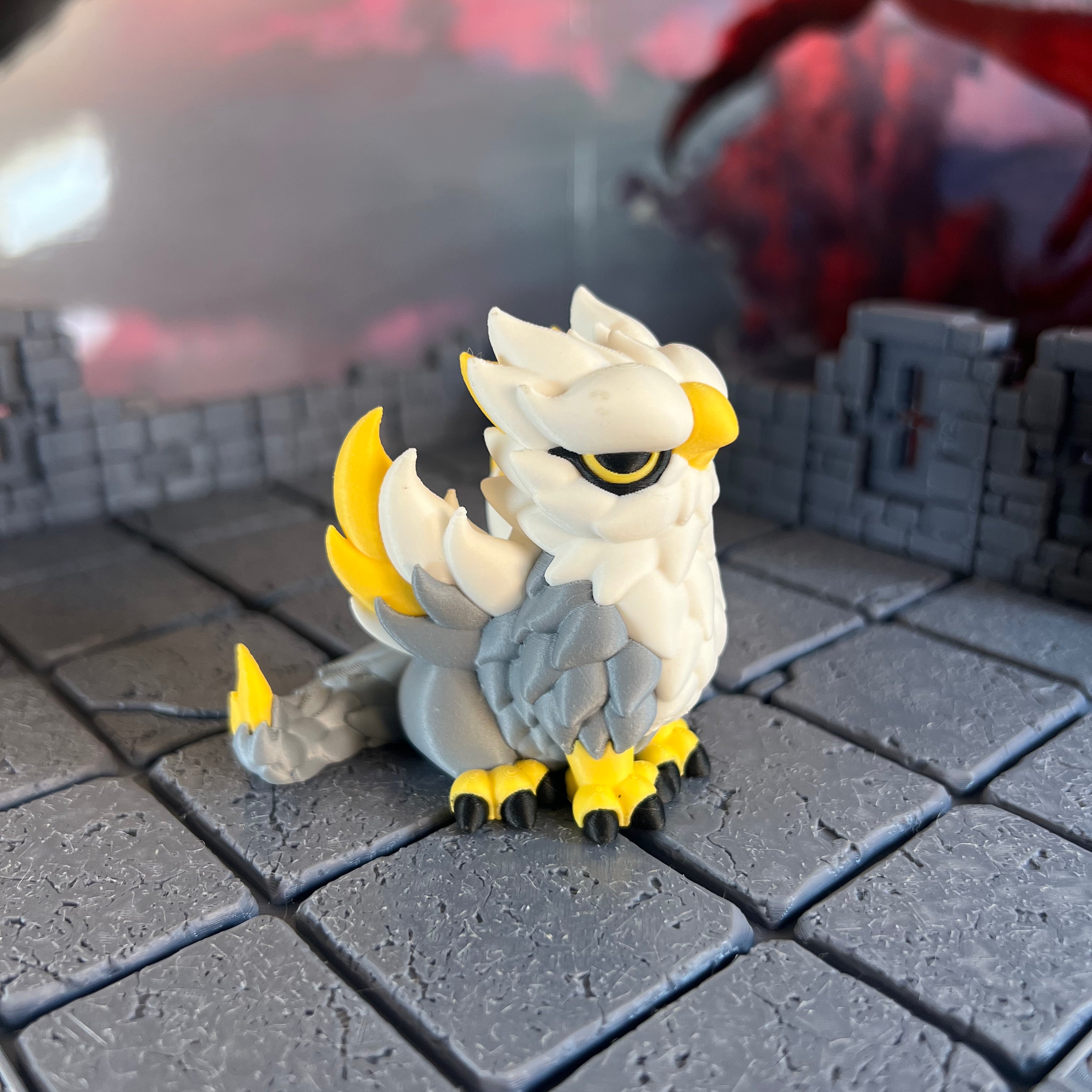 Griffon Multicolour Table Ready Miniature Miniature for Dungeons and Dragons, Pathfinder or other TTRPGs