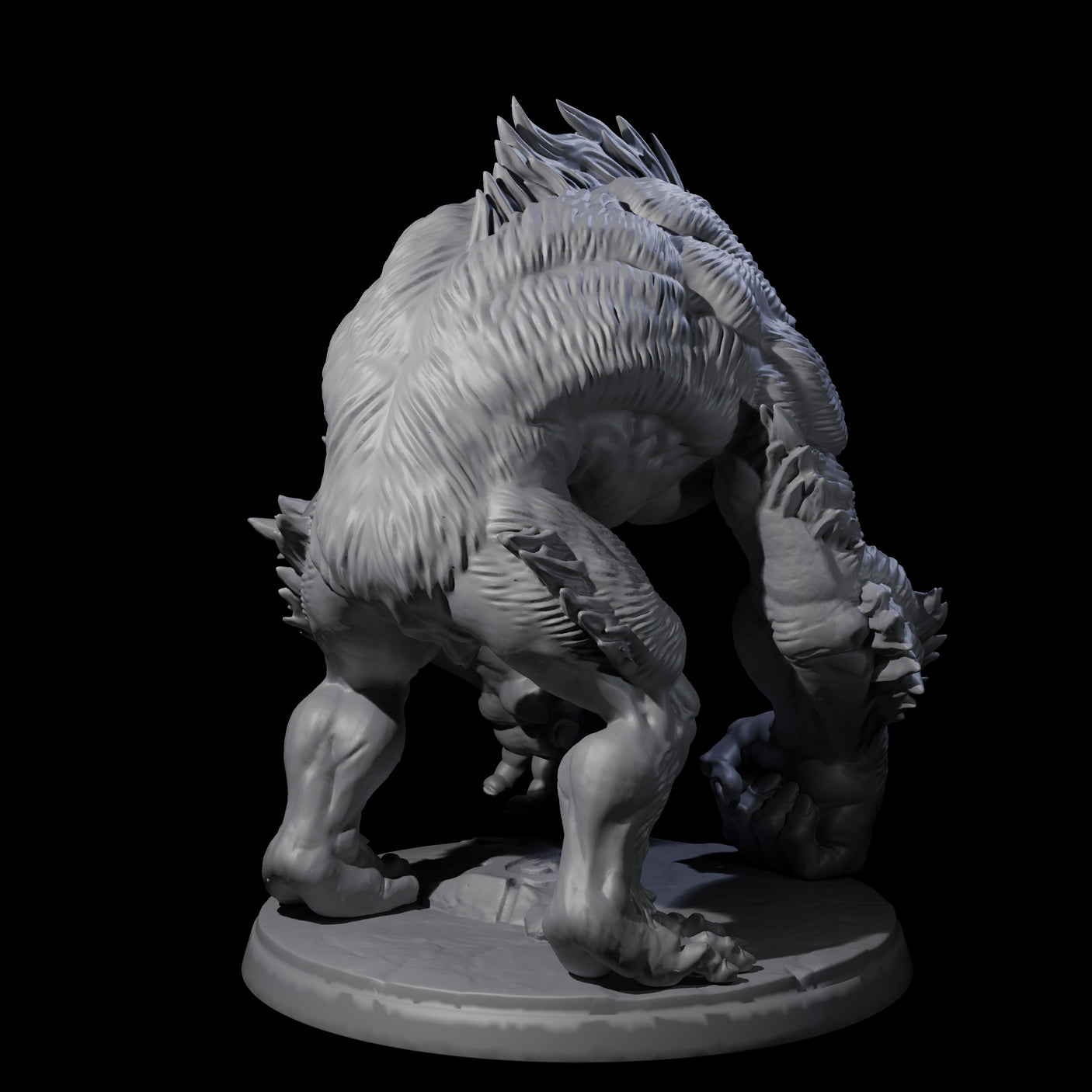 Grim Barlgura B Miniature for Dungeons and Dragons, Pathfinder or other TTRPGs
