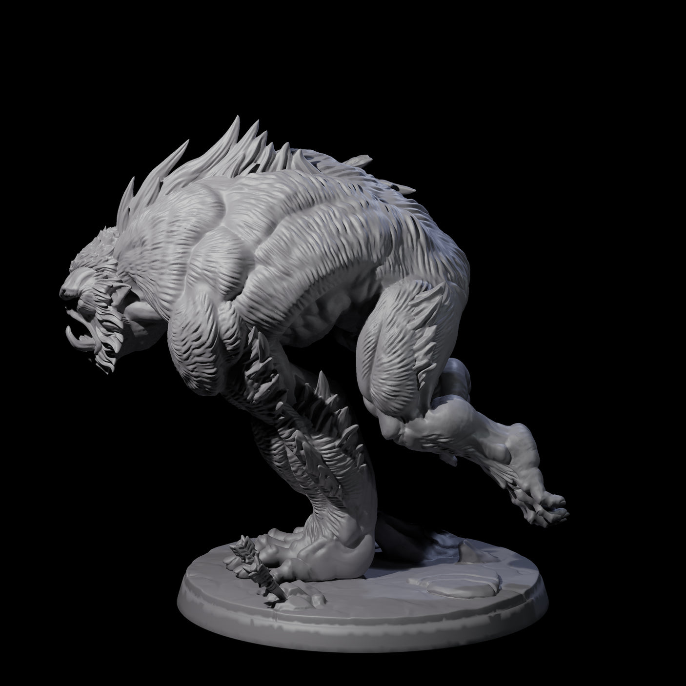 Grim Barlgura C Miniature for Dungeons and Dragons, Pathfinder or other TTRPGs